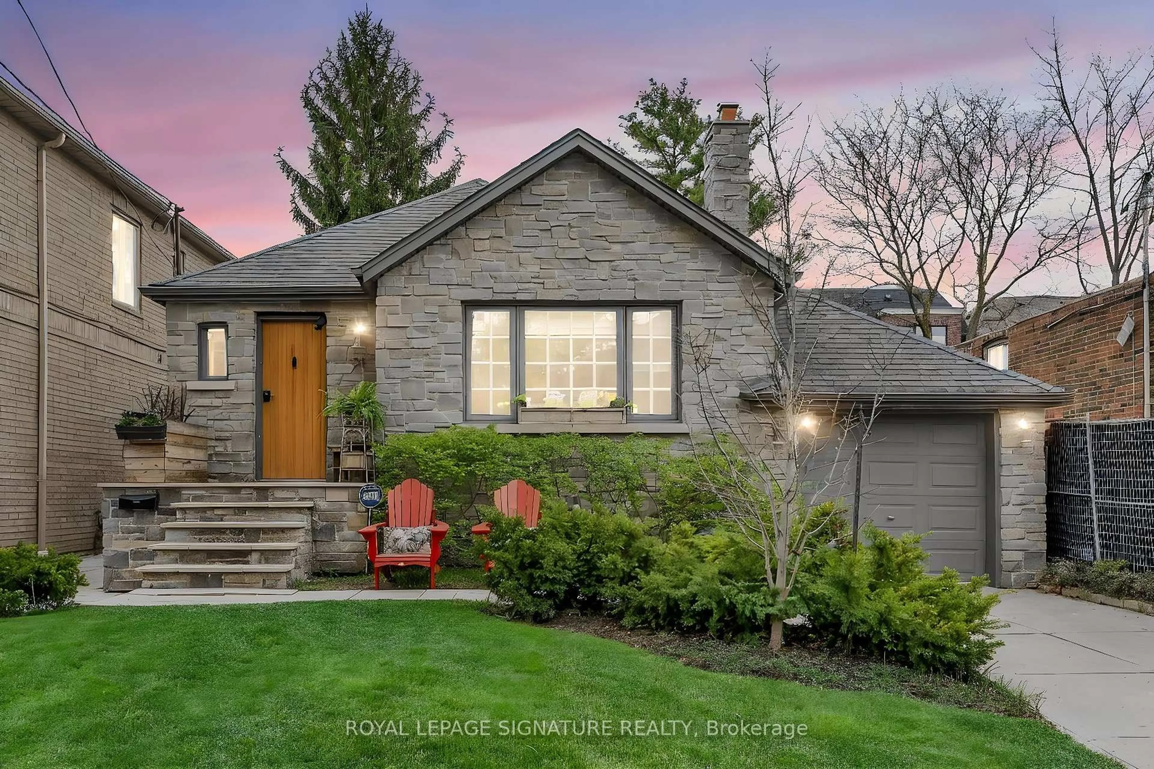 Home with brick exterior material, street for 31 Burncrest Dr, Toronto Ontario M5M 2Z2