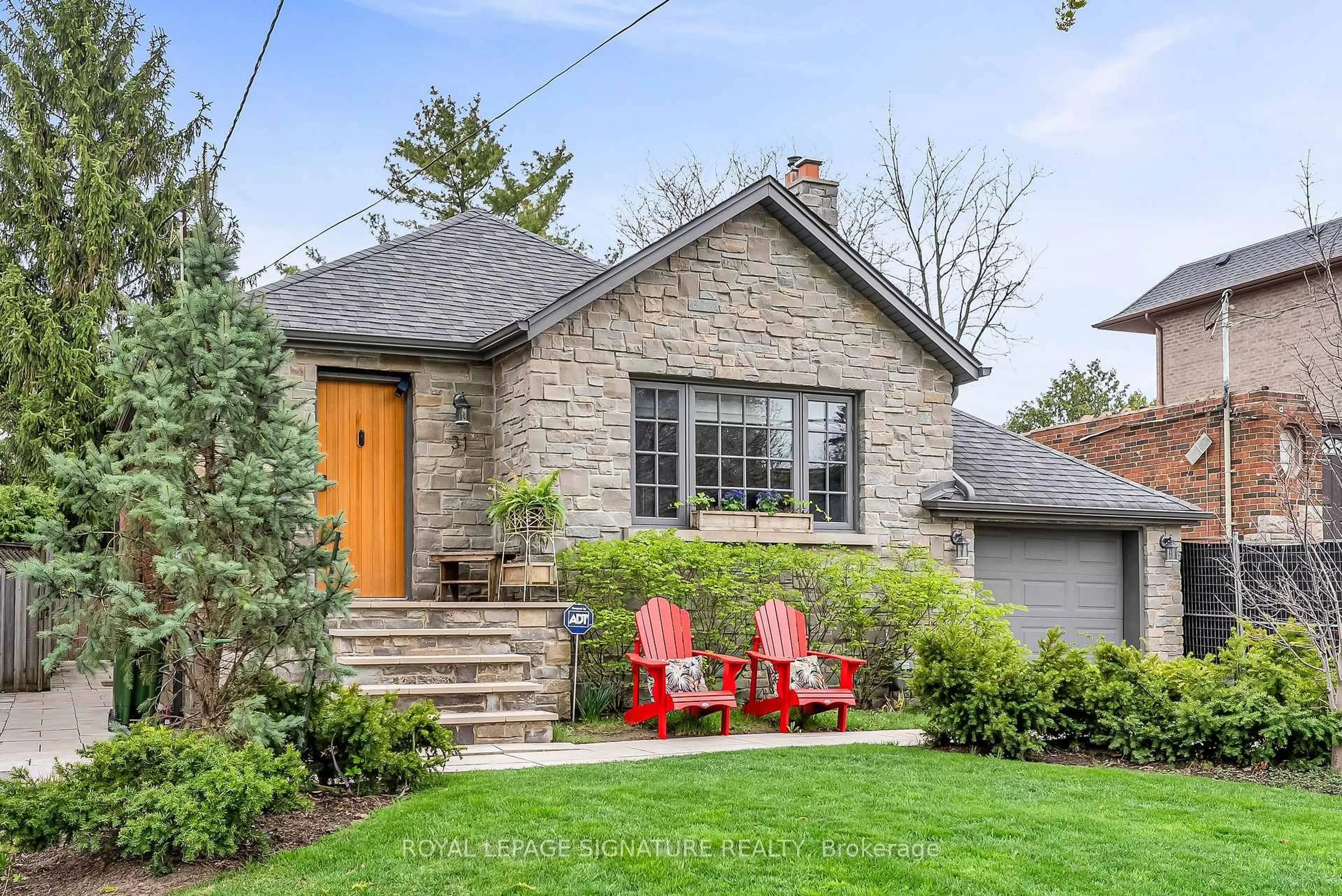 Home with brick exterior material, street for 31 Burncrest Dr, Toronto Ontario M5M 2Z2