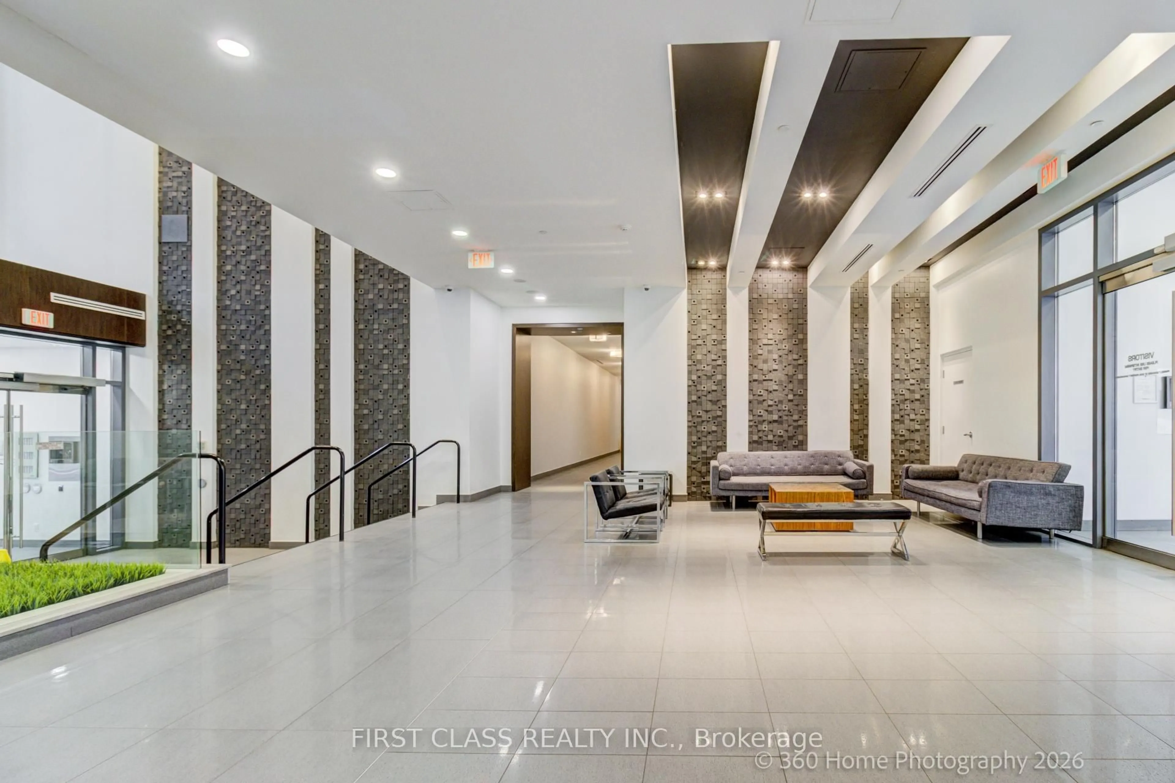 Lobby for 20 Bruyeres Mews #1610, Toronto Ontario M5V 0G8