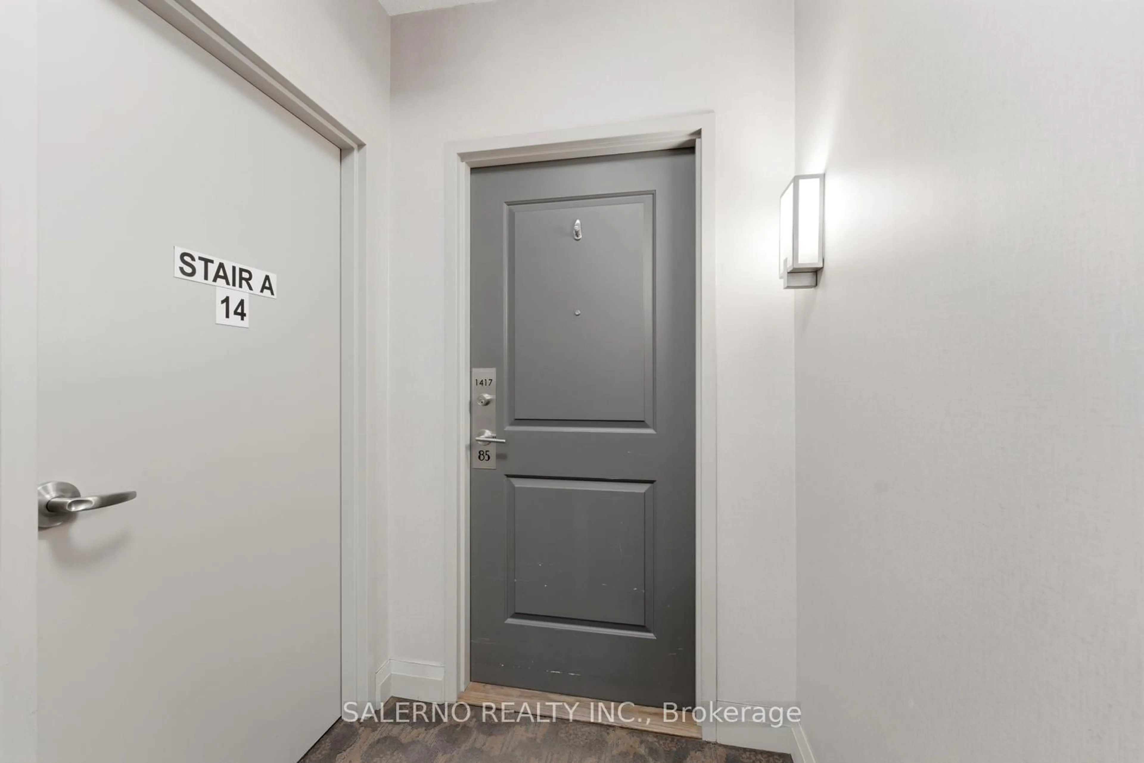 Indoor entryway for 85 East Liberty St #1417, Toronto Ontario M6K 3R4