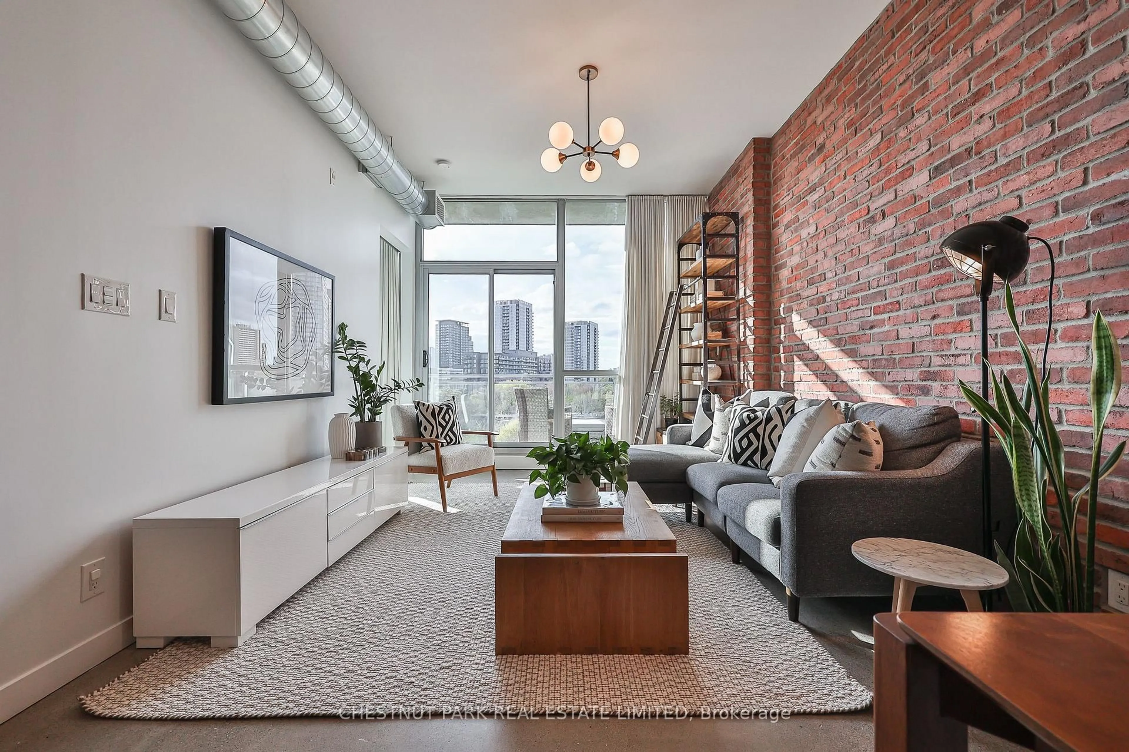 Living room with furniture, unknown for 510 King St #810, Toronto Ontario M5A 0E5