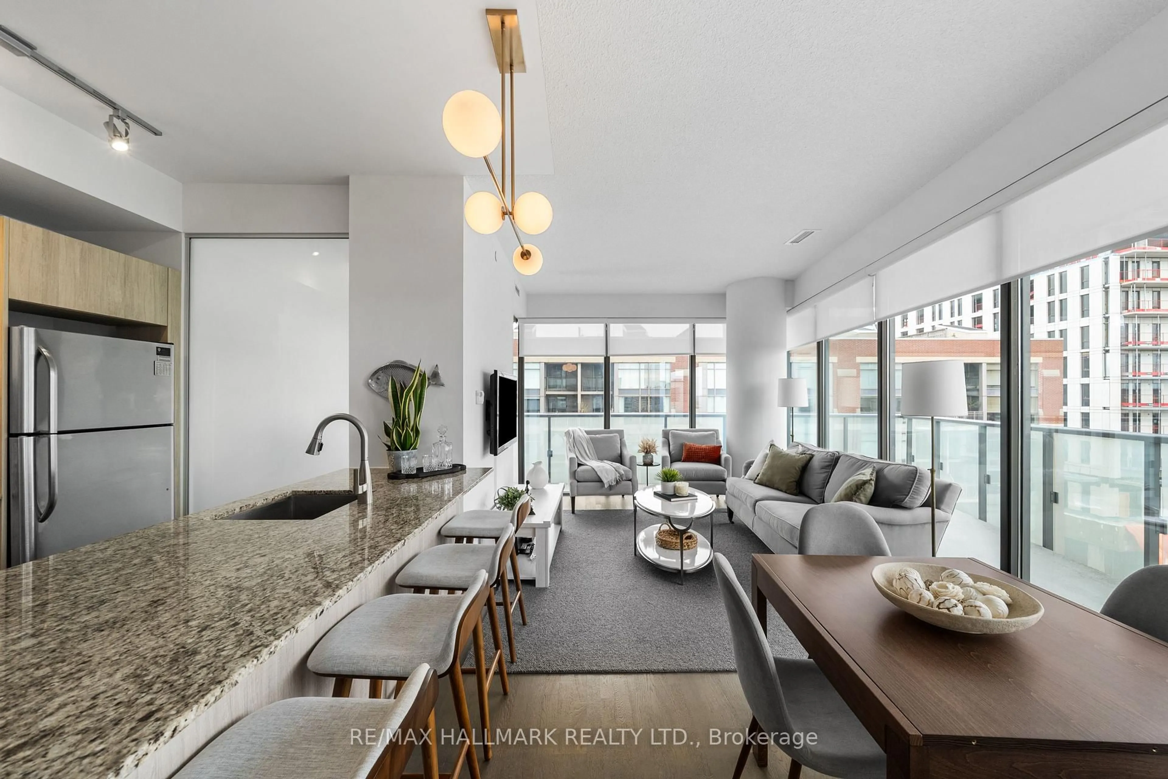 Open concept kitchen, unknown for 1815 Yonge St #1106, Toronto Ontario M4T 2A4