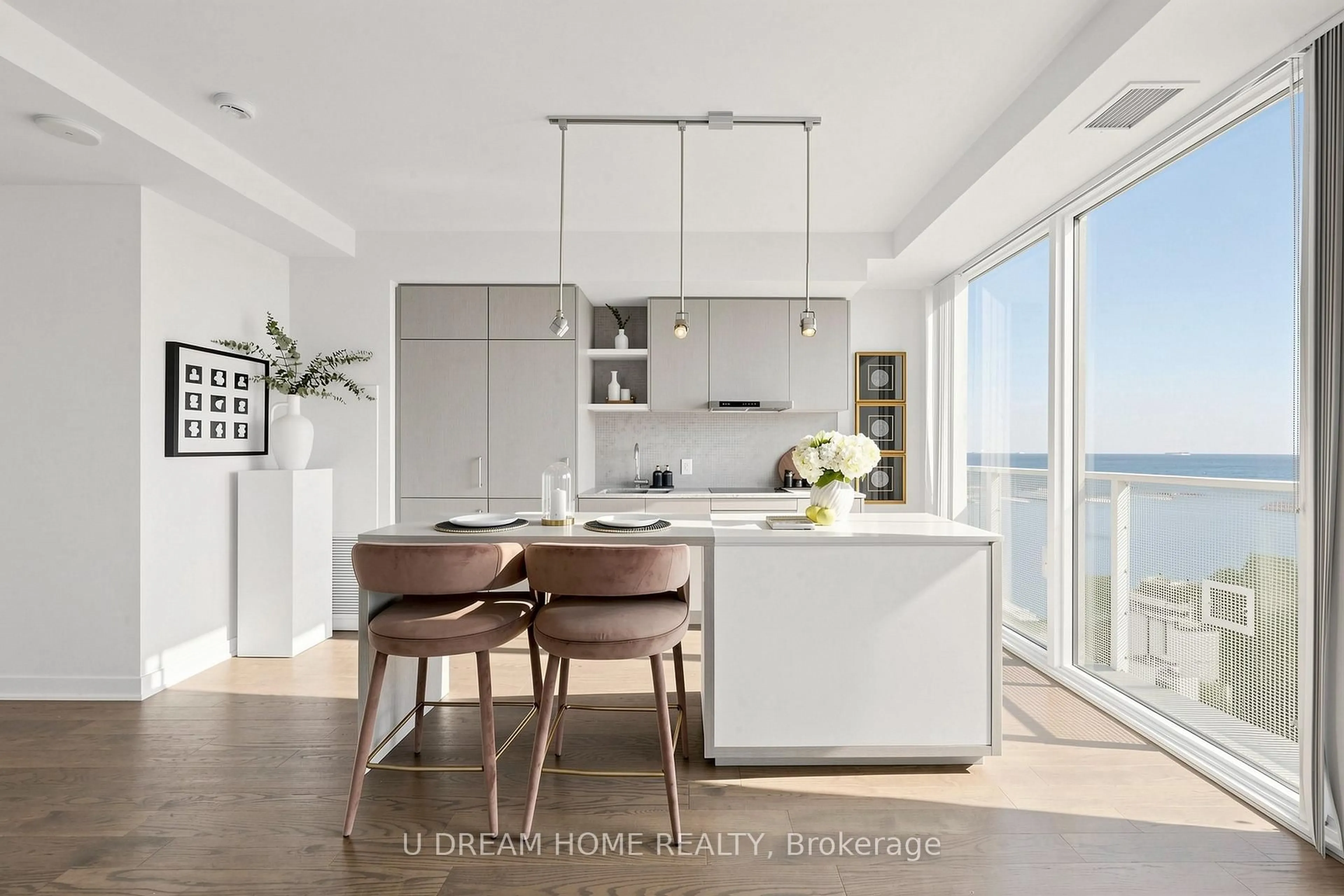 Contemporary kitchen, unknown for 88 Harbour St #6110, Toronto Ontario M5J 1B7