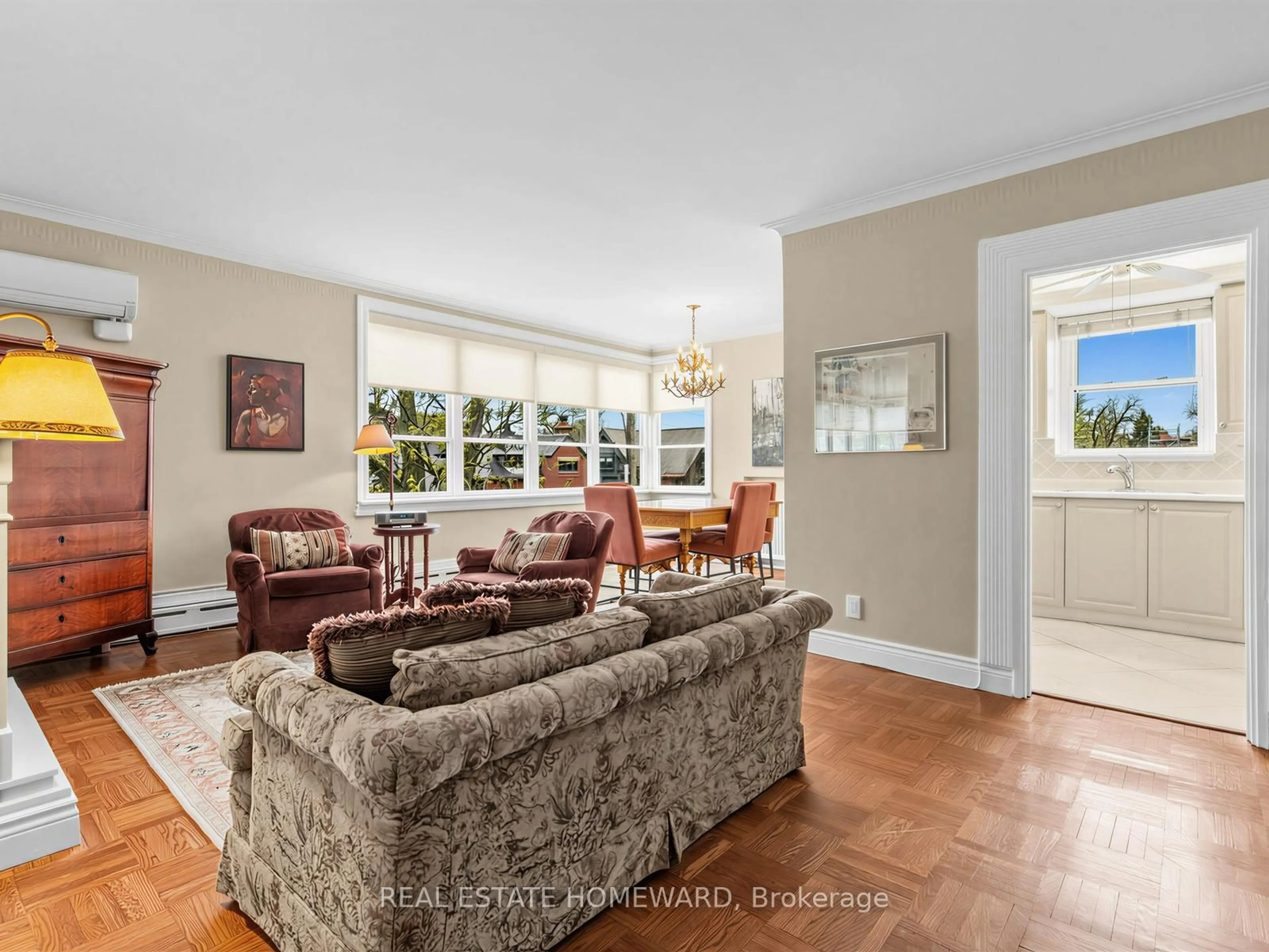 Living room with furniture, unknown for 30 Elm Ave #309, Toronto Ontario M4W 1N5