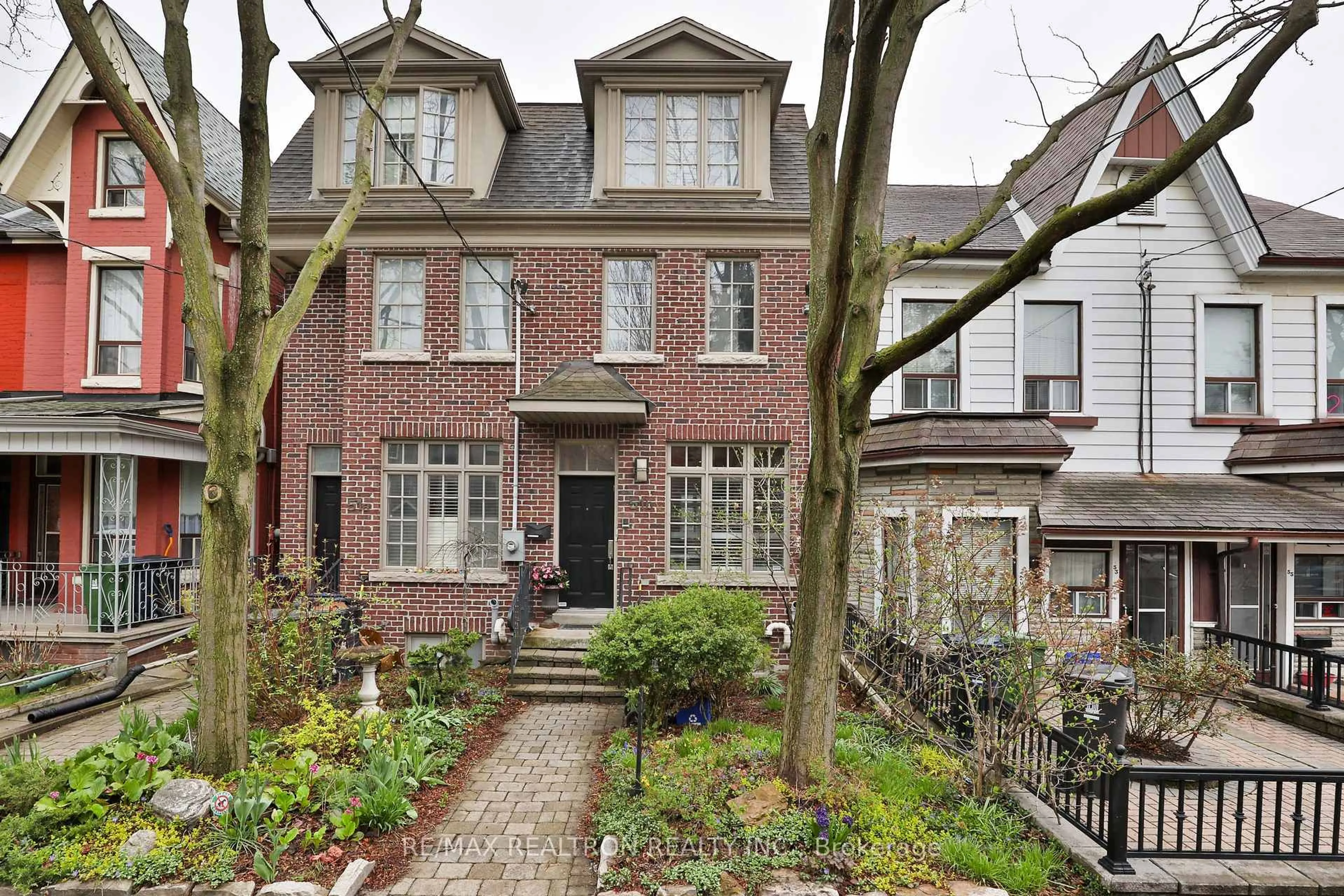 Home with brick exterior material, street for 51B Foxley St, Toronto Ontario M6J 1P9