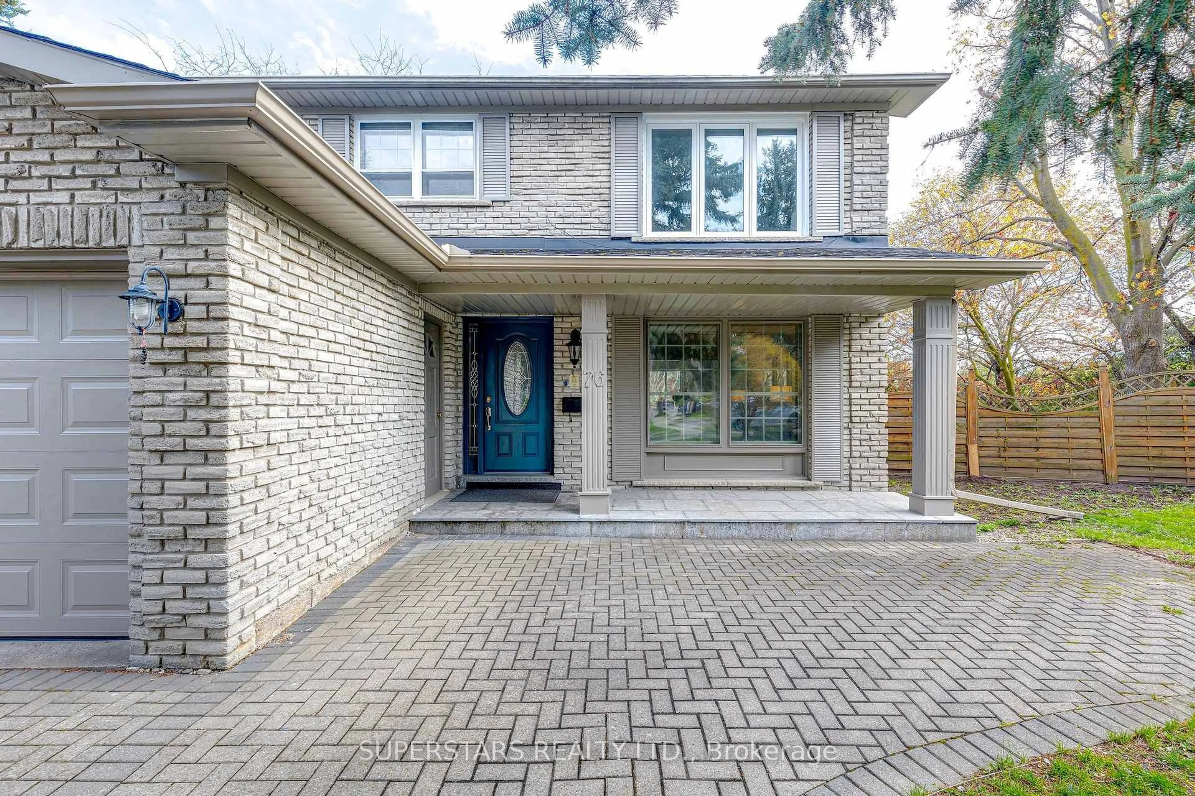 Home with brick exterior material, street for 76 Hobart Dr, Toronto Ontario M2J 3J7
