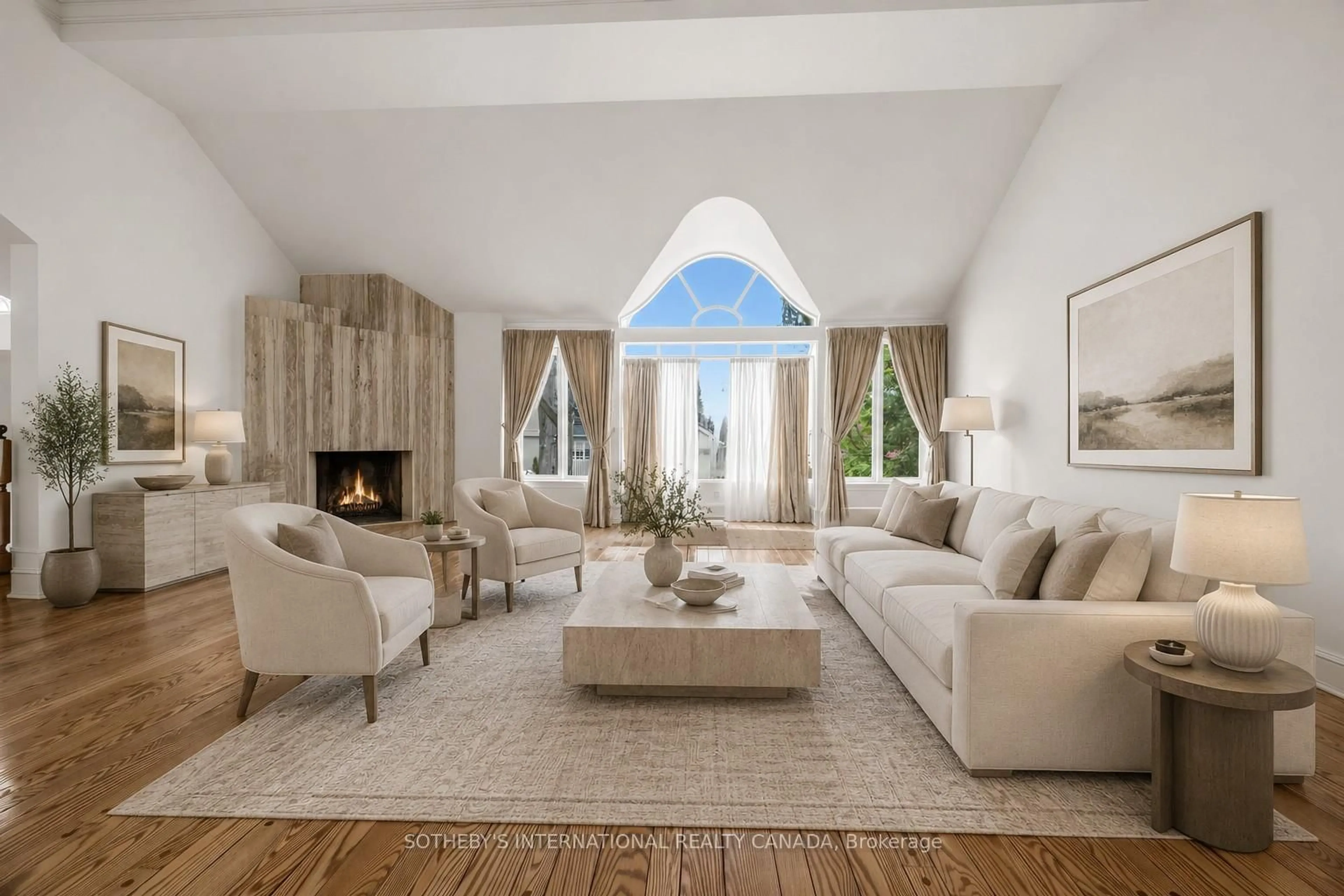 Living room with furniture, unknown for 36 Hawthorn Ave, Toronto Ontario M4W 2Z2
