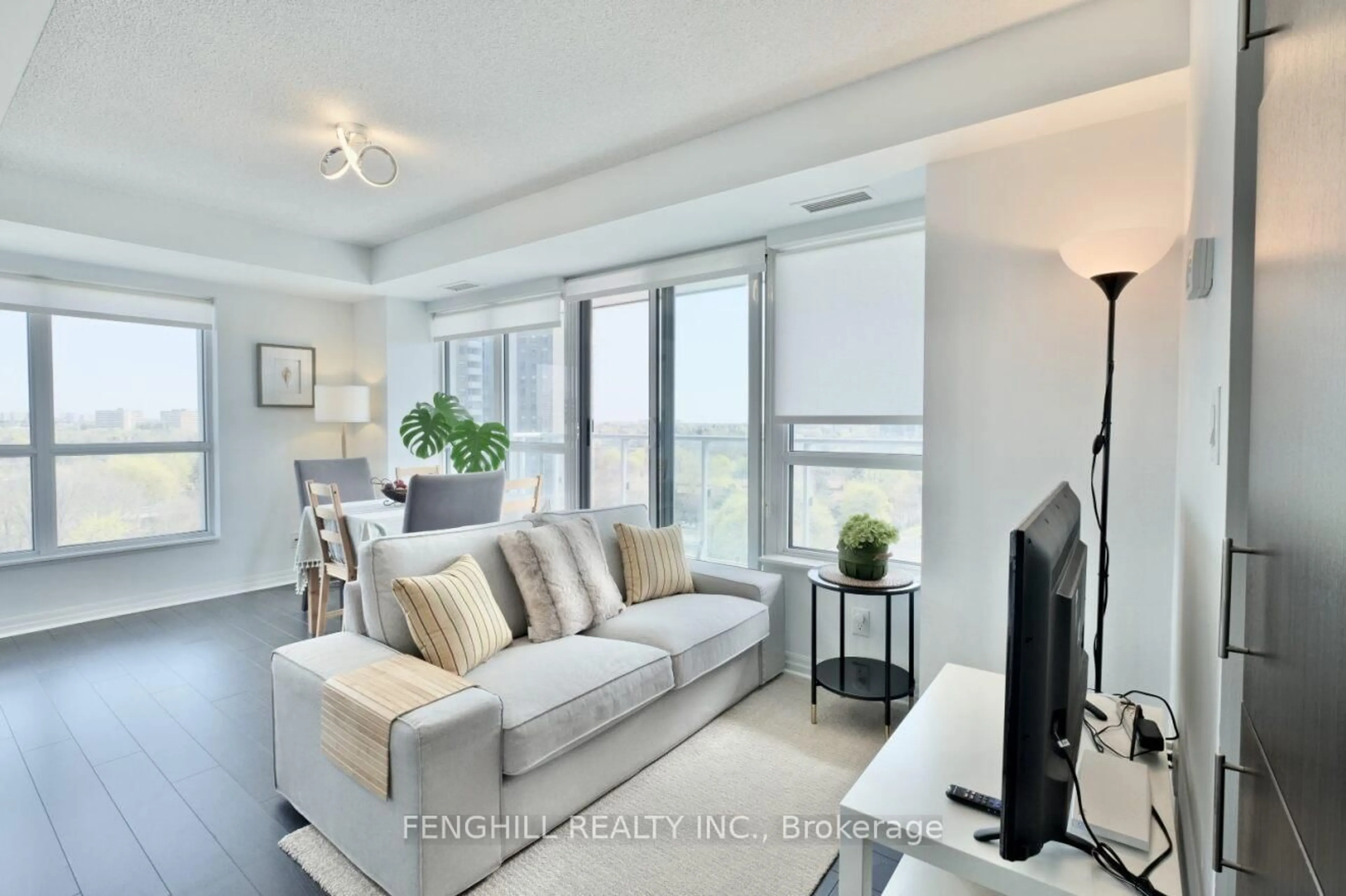 Living room with furniture, unknown for 2015 Sheppard Ave #909, Toronto Ontario M2J 0B3