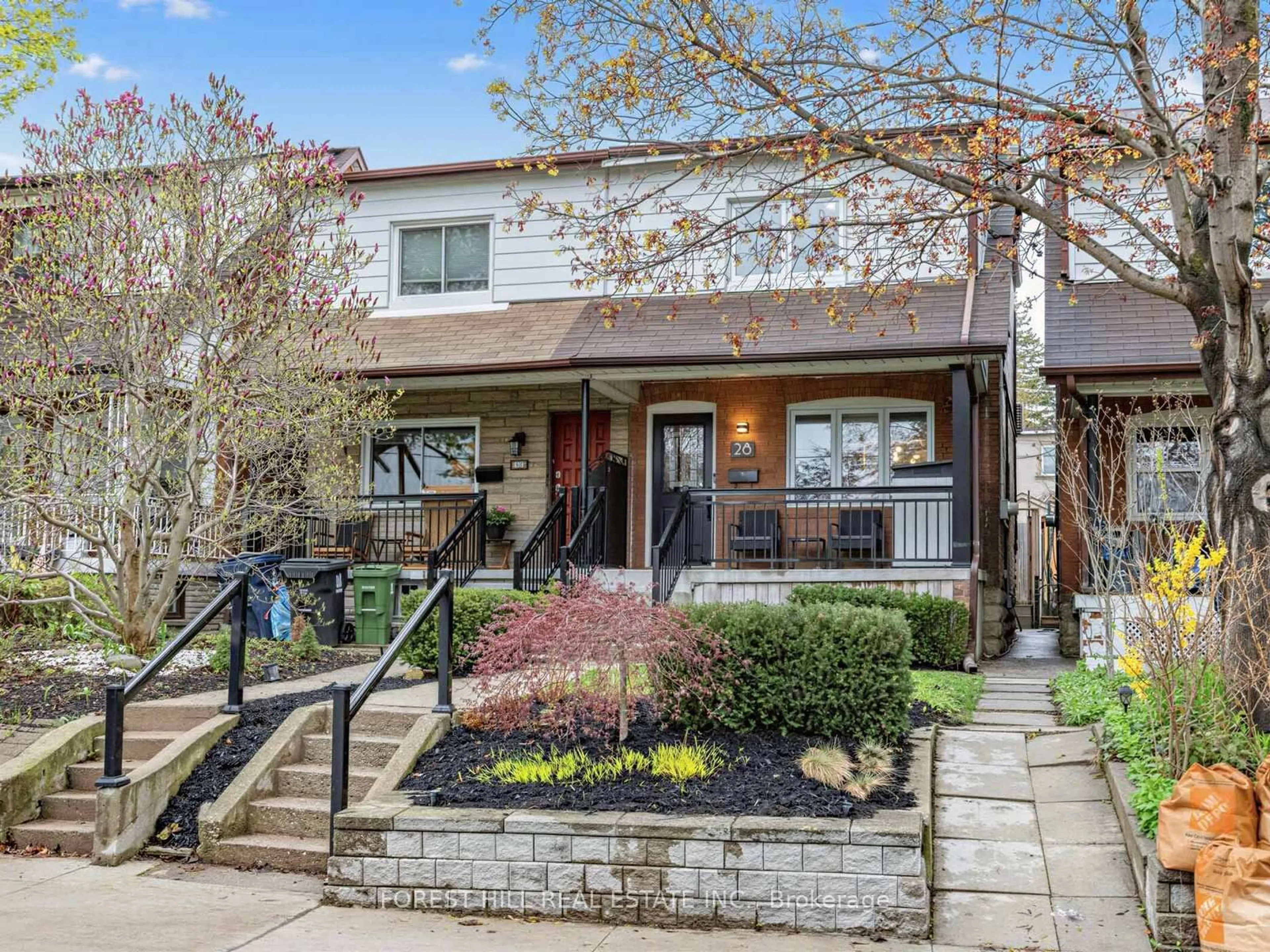 Home with brick exterior material, street for 28 Alameda Ave, Toronto Ontario M6C 3W2