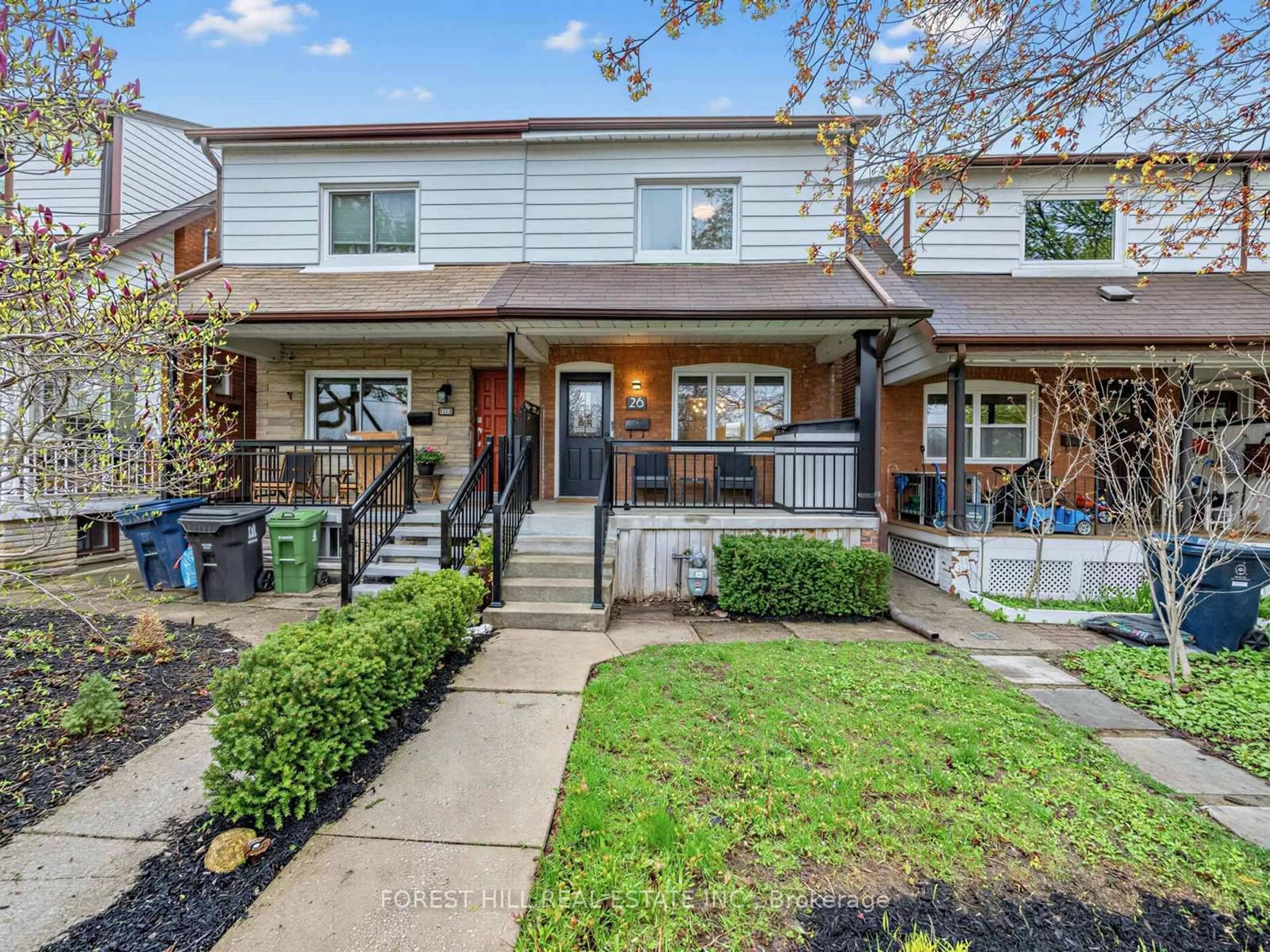 Home with brick exterior material, street for 28 Alameda Ave, Toronto Ontario M6C 3W2