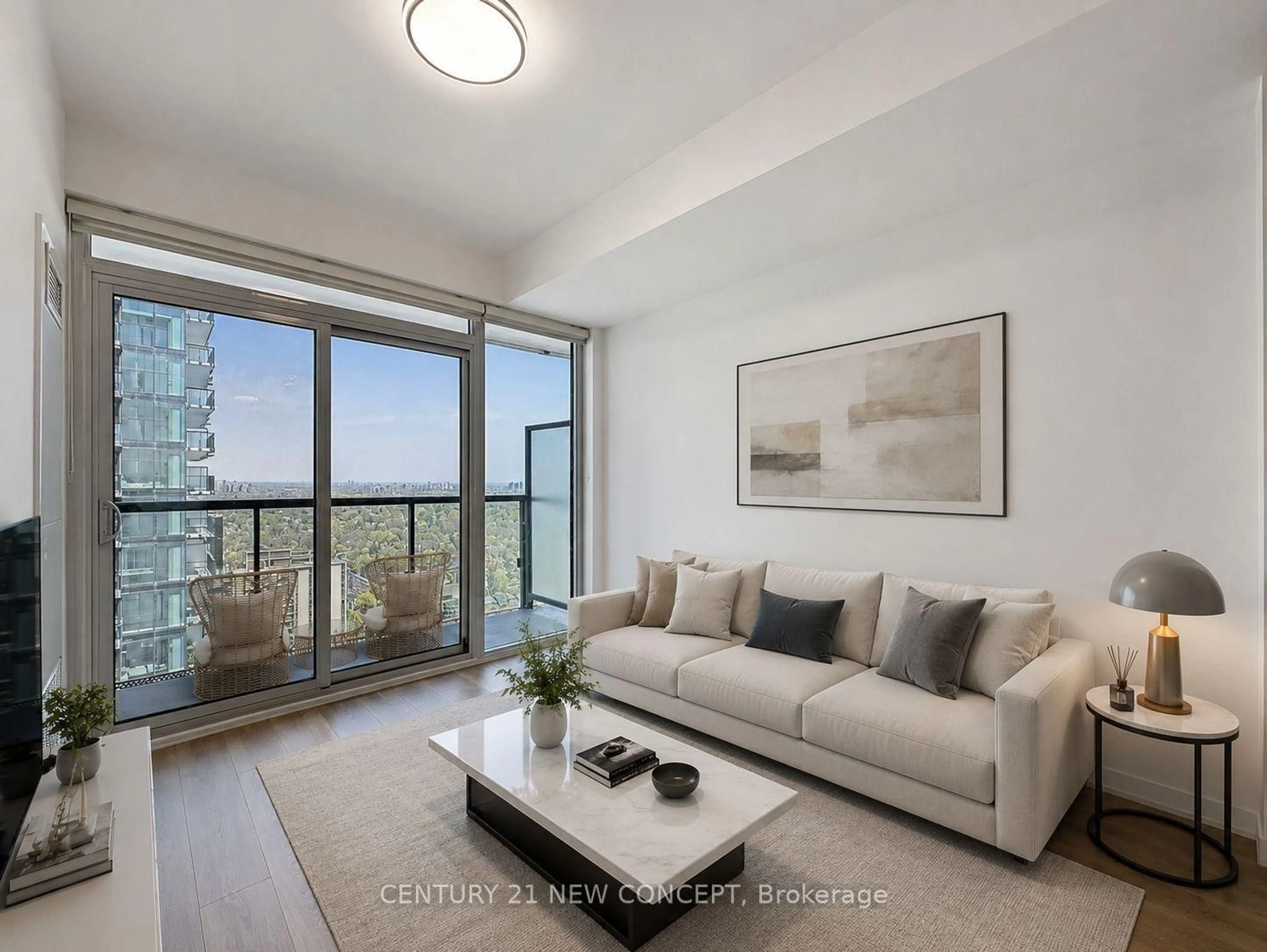 Living room with furniture, unknown for 117 Broadway Ave #3204, Toronto Ontario M4P 1V3