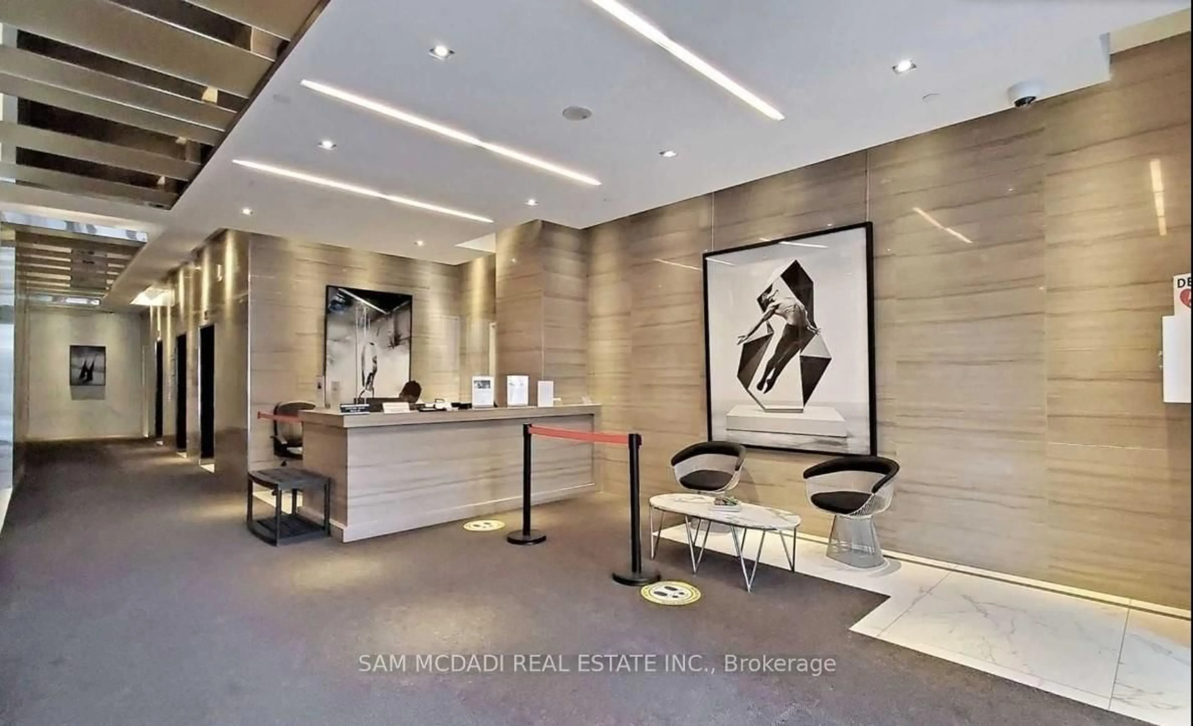 Lobby for 1 The Esplanade Dr #2407, Toronto Ontario M5E 0A8