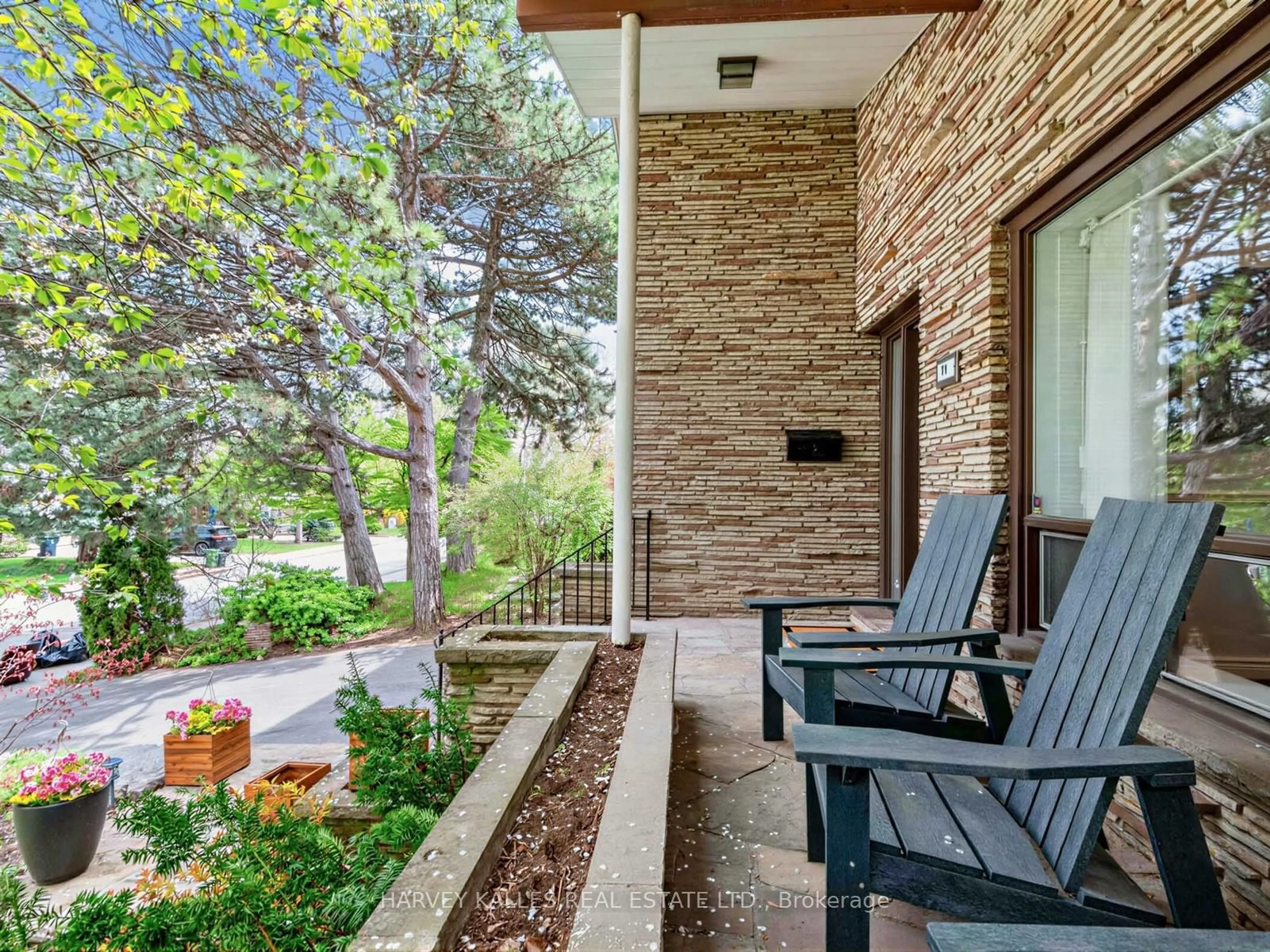 Patio, water/lake/river/ocean view for 71 Prue Ave, Toronto Ontario M6B 1R6