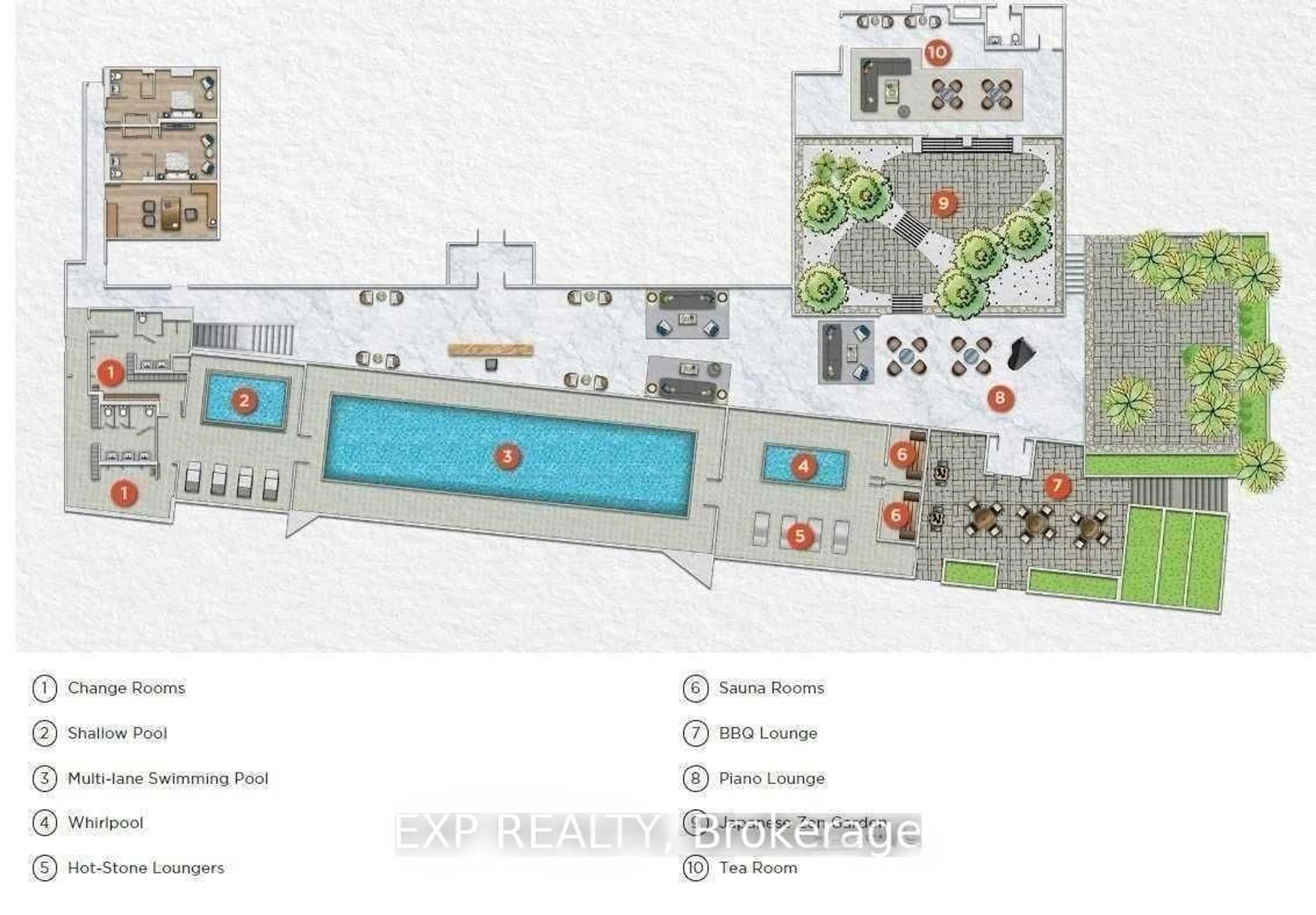 Floor plan for 115 Mcmahon Dr #3105, Toronto Ontario M2K 2X9