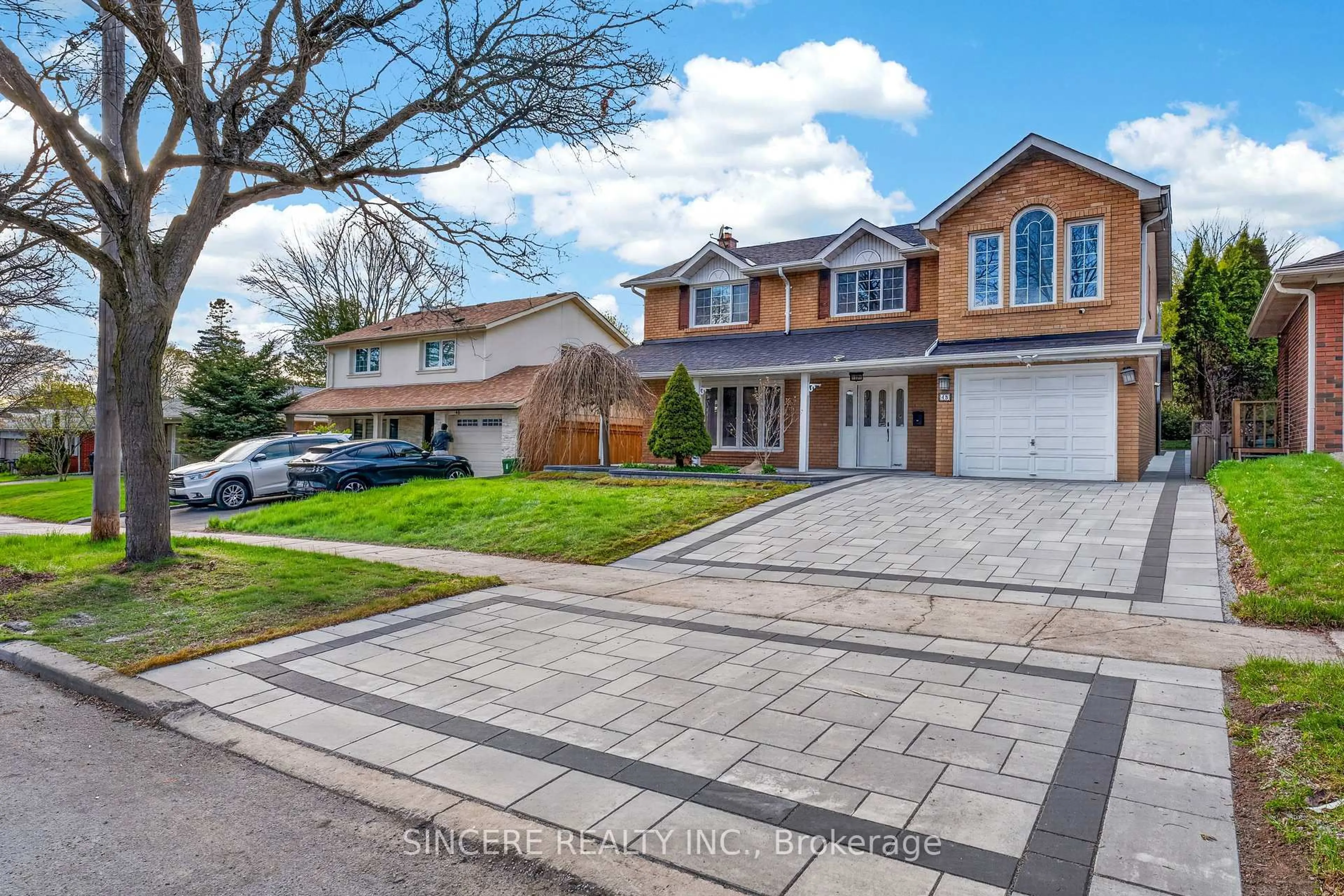 Home with brick exterior material, street for 48 Bellbury Cres, Toronto Ontario M2J 2J8