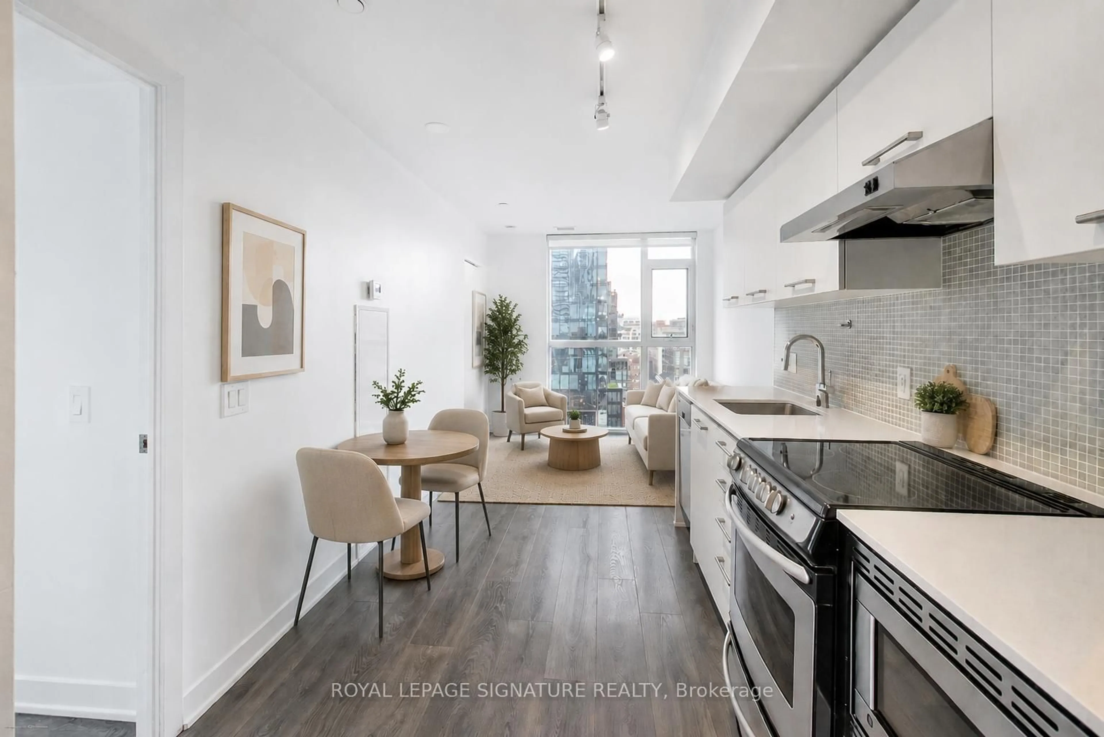 Open concept kitchen, unknown for 87 Peter St #1203, Toronto Ontario M5V 0P1