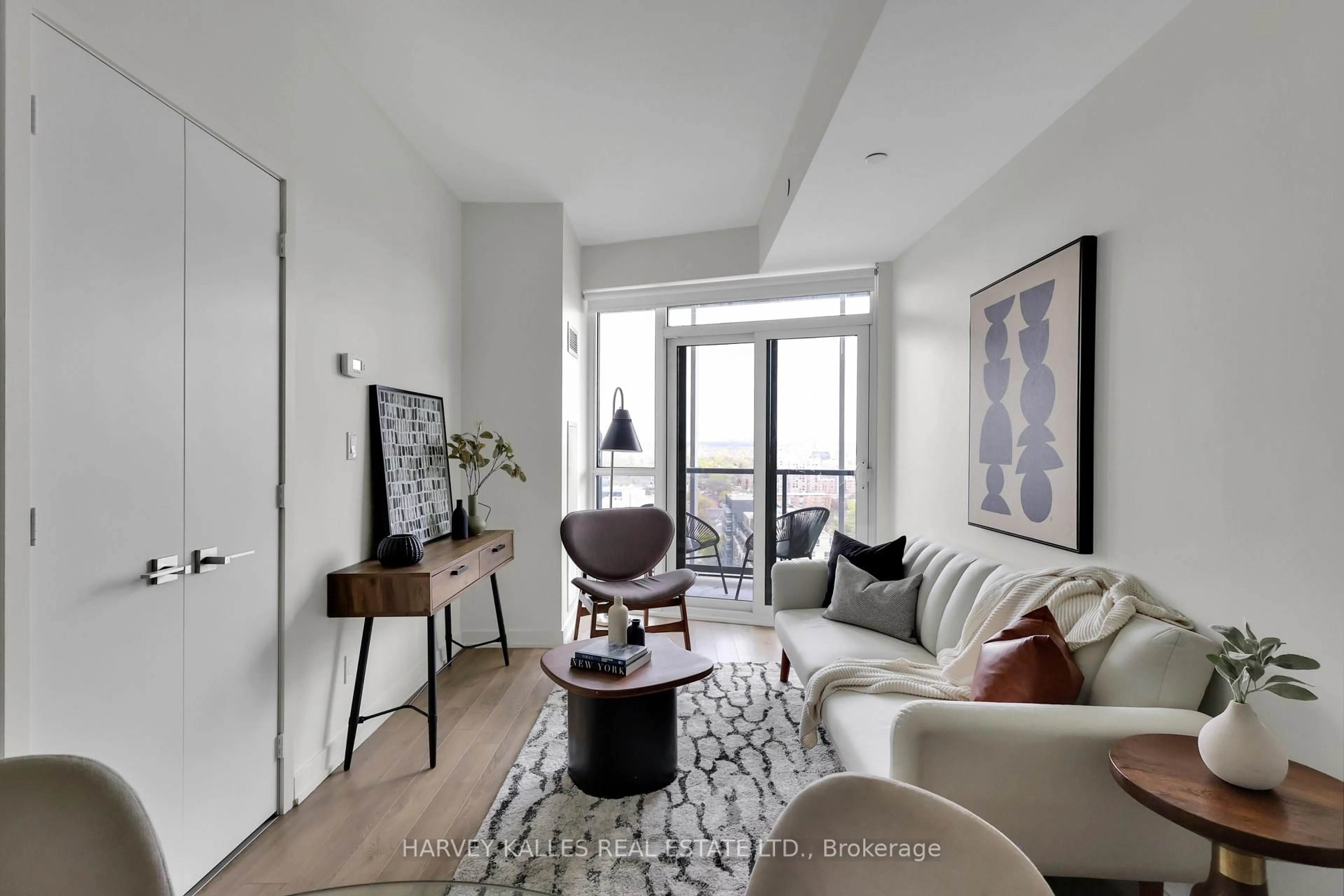 Living room with furniture, unknown for 50 Ordnance St #1608, Toronto Ontario M6K 0C9