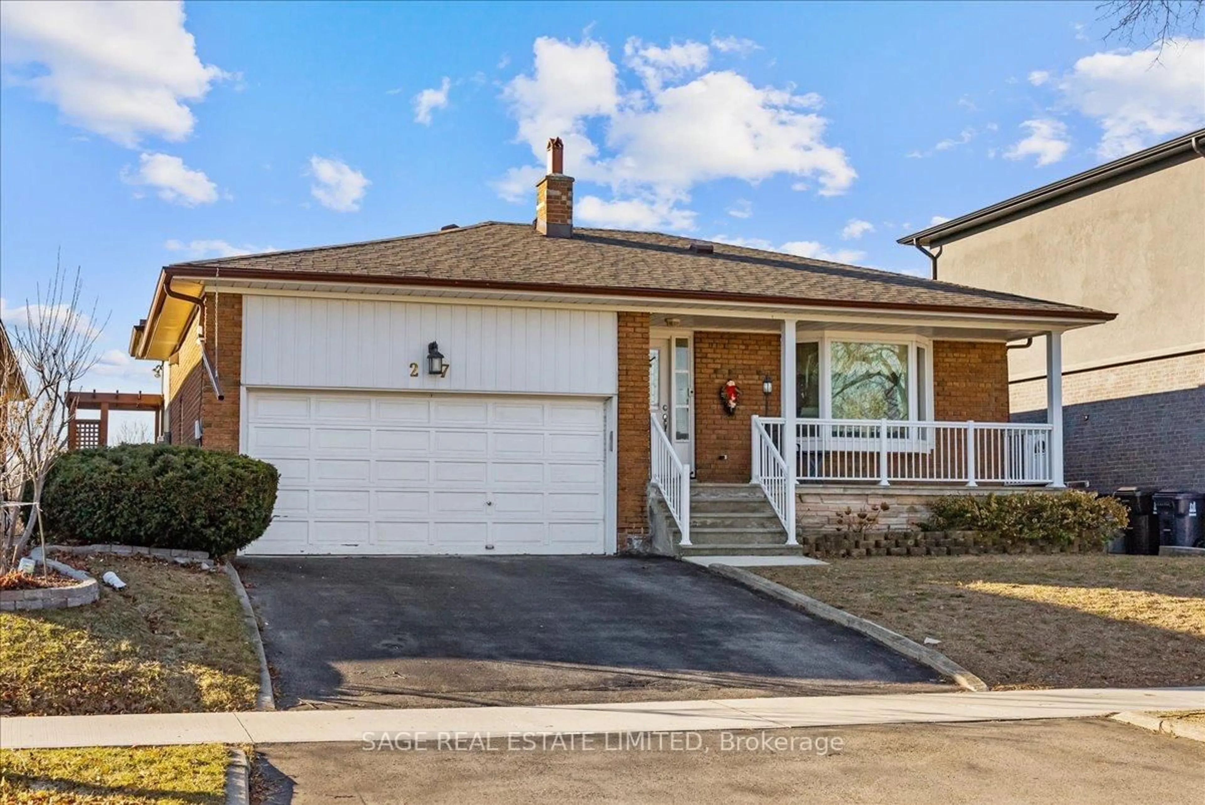 Home with brick exterior material, street for 27 Kathrose Dr, Toronto Ontario M2J 3P4