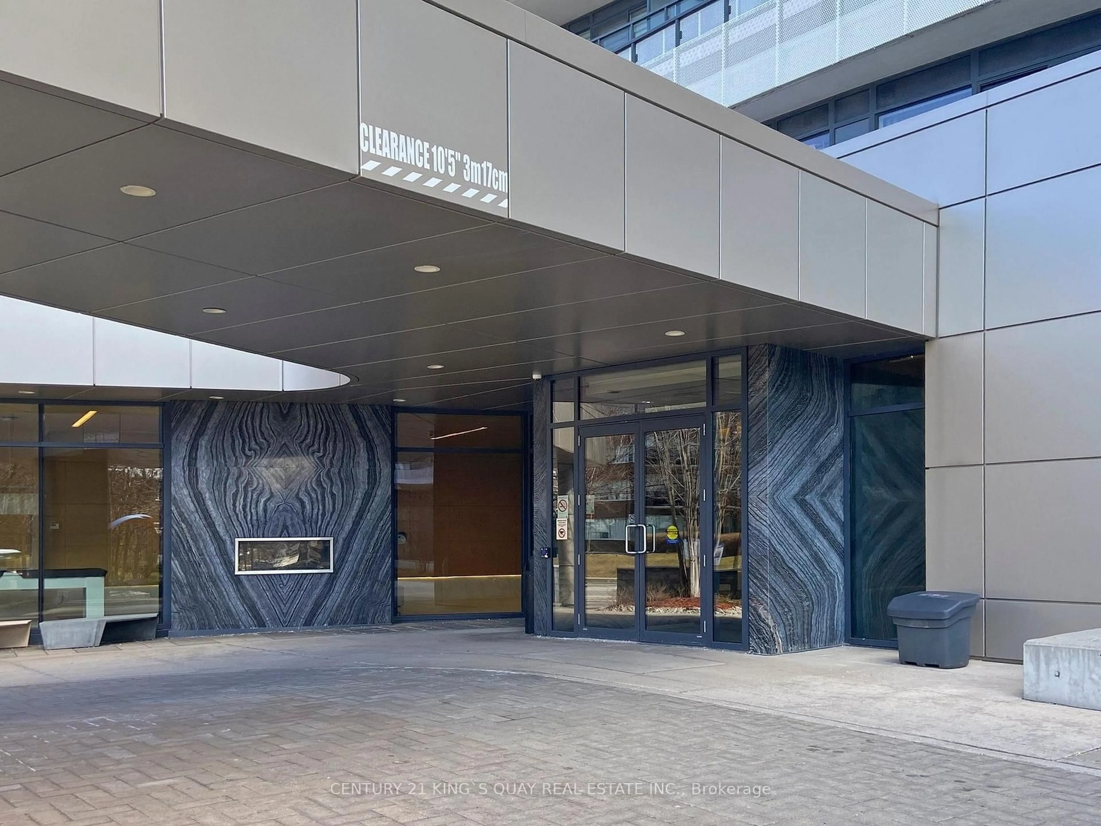 Indoor foyer for 99 The Donway #706, Toronto Ontario M3C 0N8