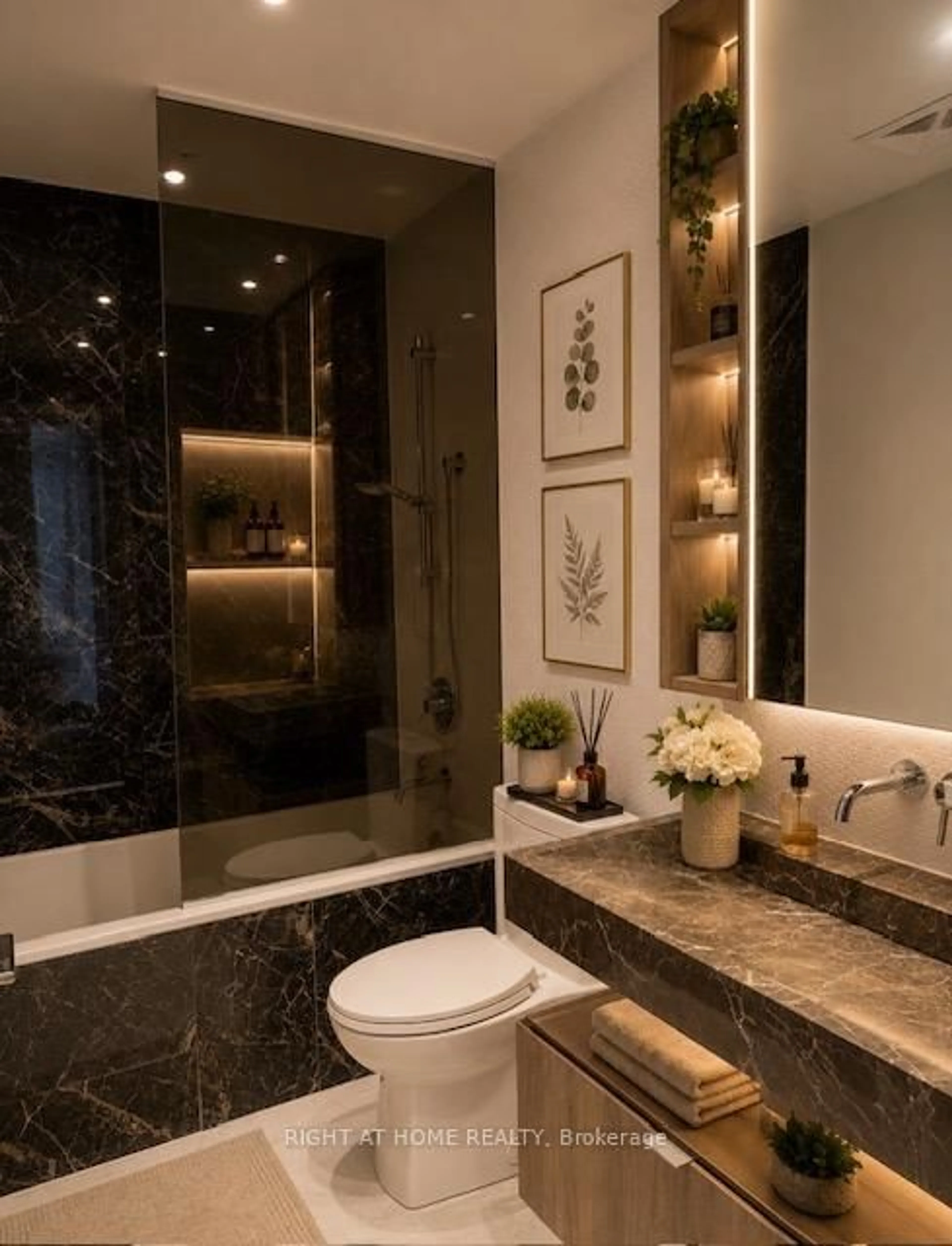 Contemporary bathroom, ceramic/tile floor for 11 Yorkville Ave #1105, Toronto Ontario M4W 1L2