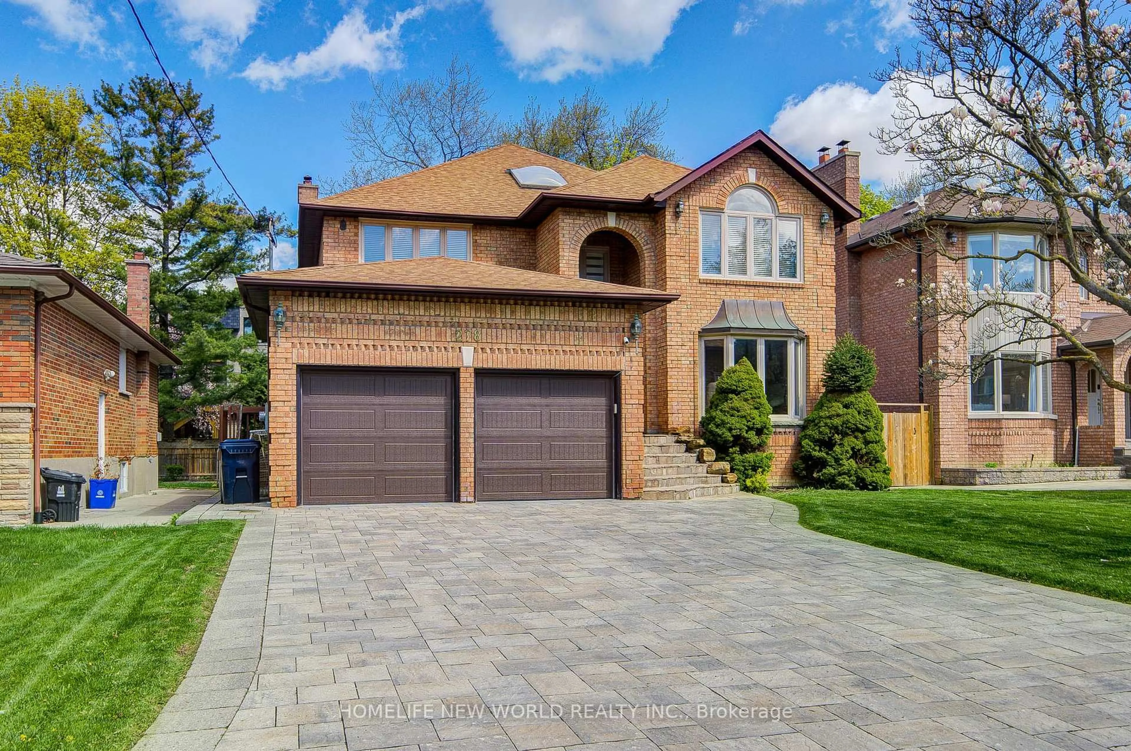 Home with brick exterior material, street for 278 Kingsdale Ave, Toronto Ontario M2N 3X4