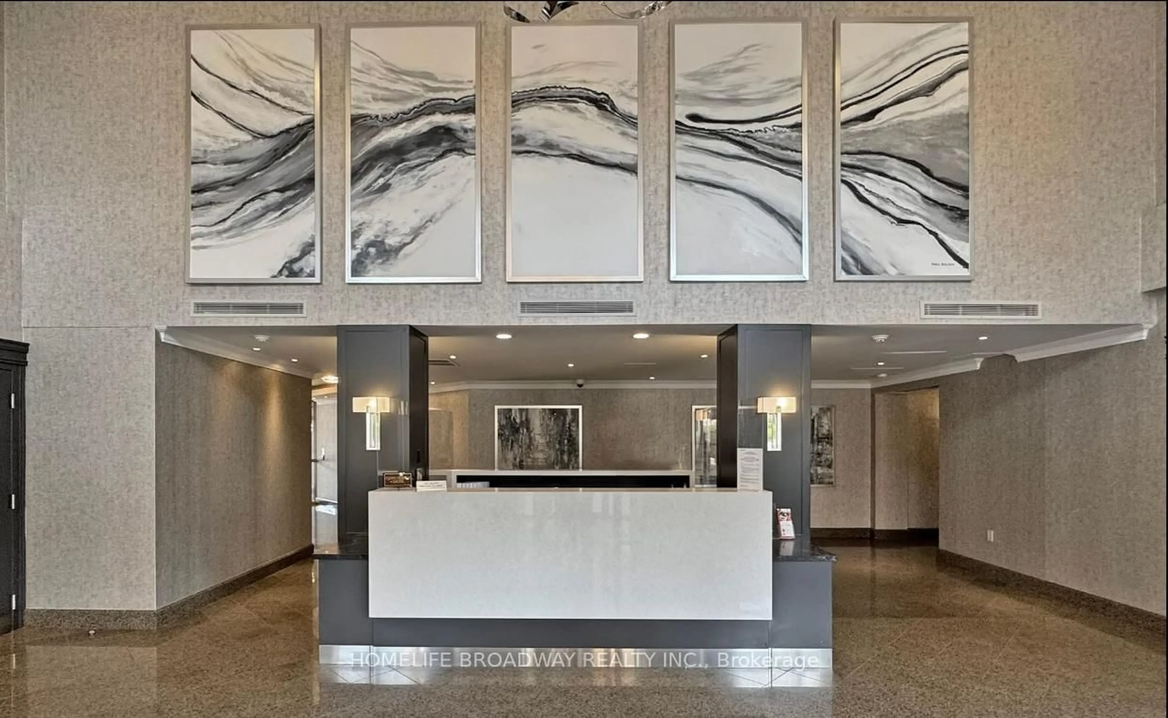 Lobby for 2 Clairtrell Rd #315, Toronto Ontario M2N 7H5