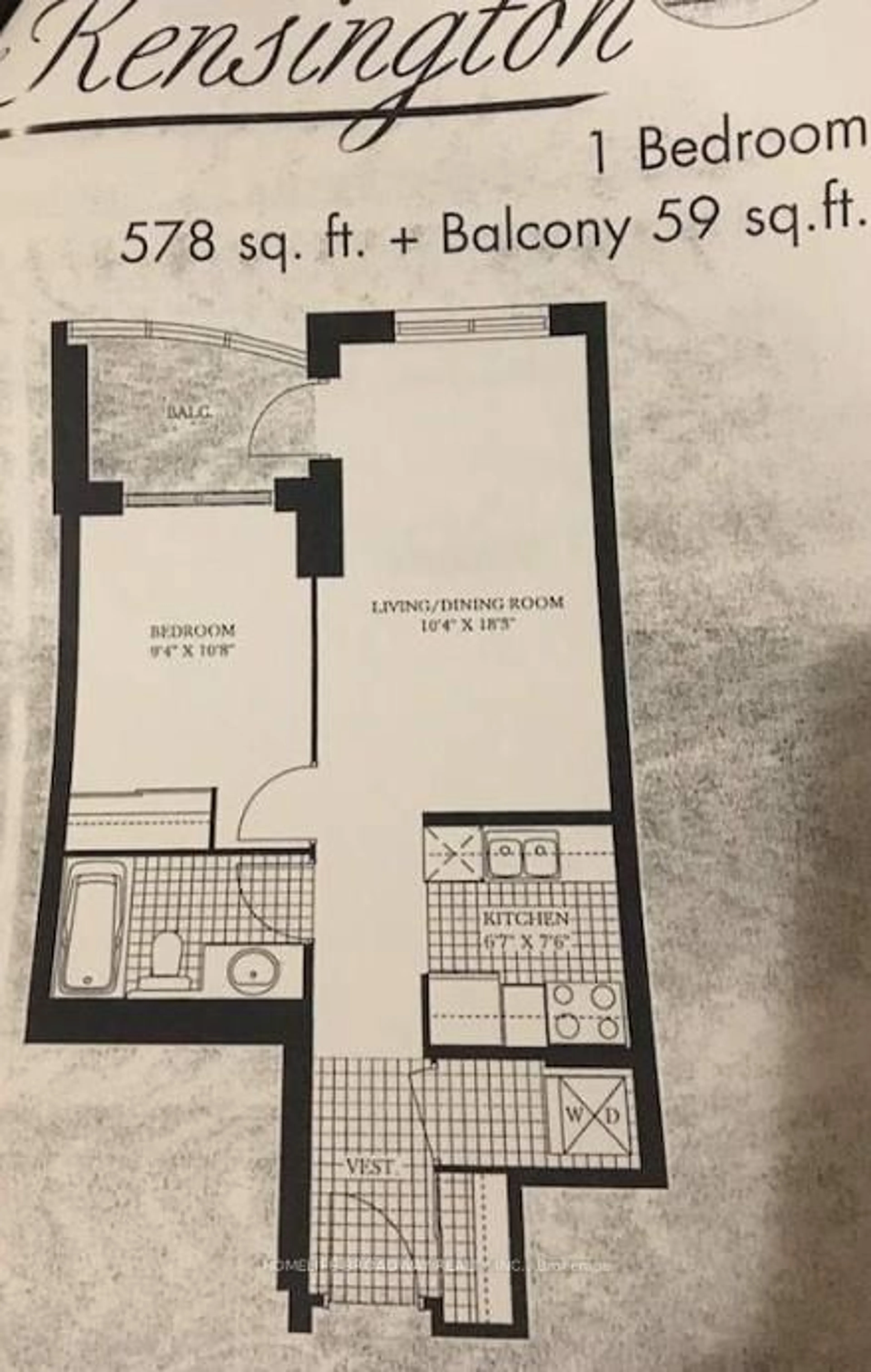Floor plan for 2 Clairtrell Rd #315, Toronto Ontario M2N 7H5