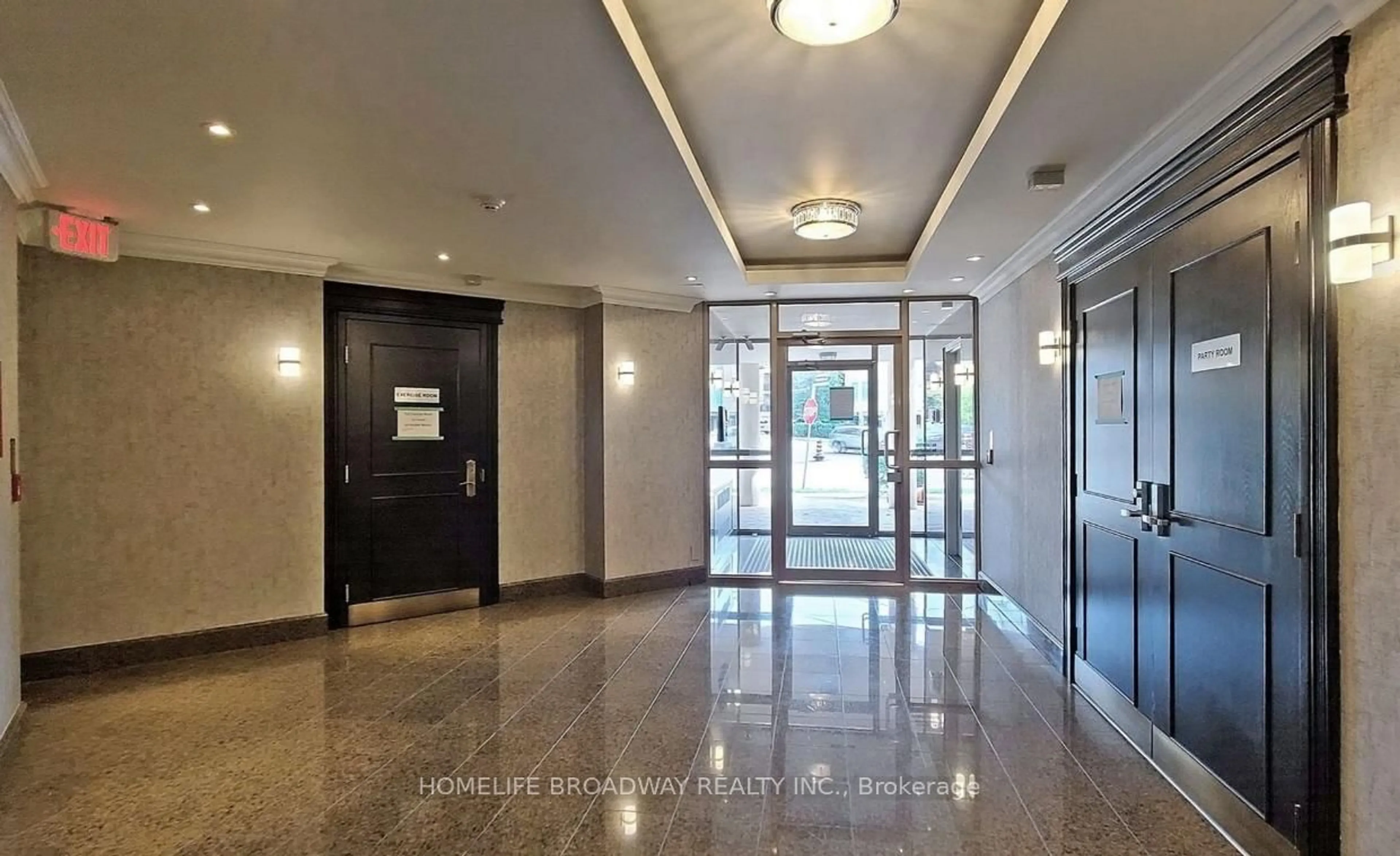 Lobby for 2 Clairtrell Rd #315, Toronto Ontario M2N 7H5