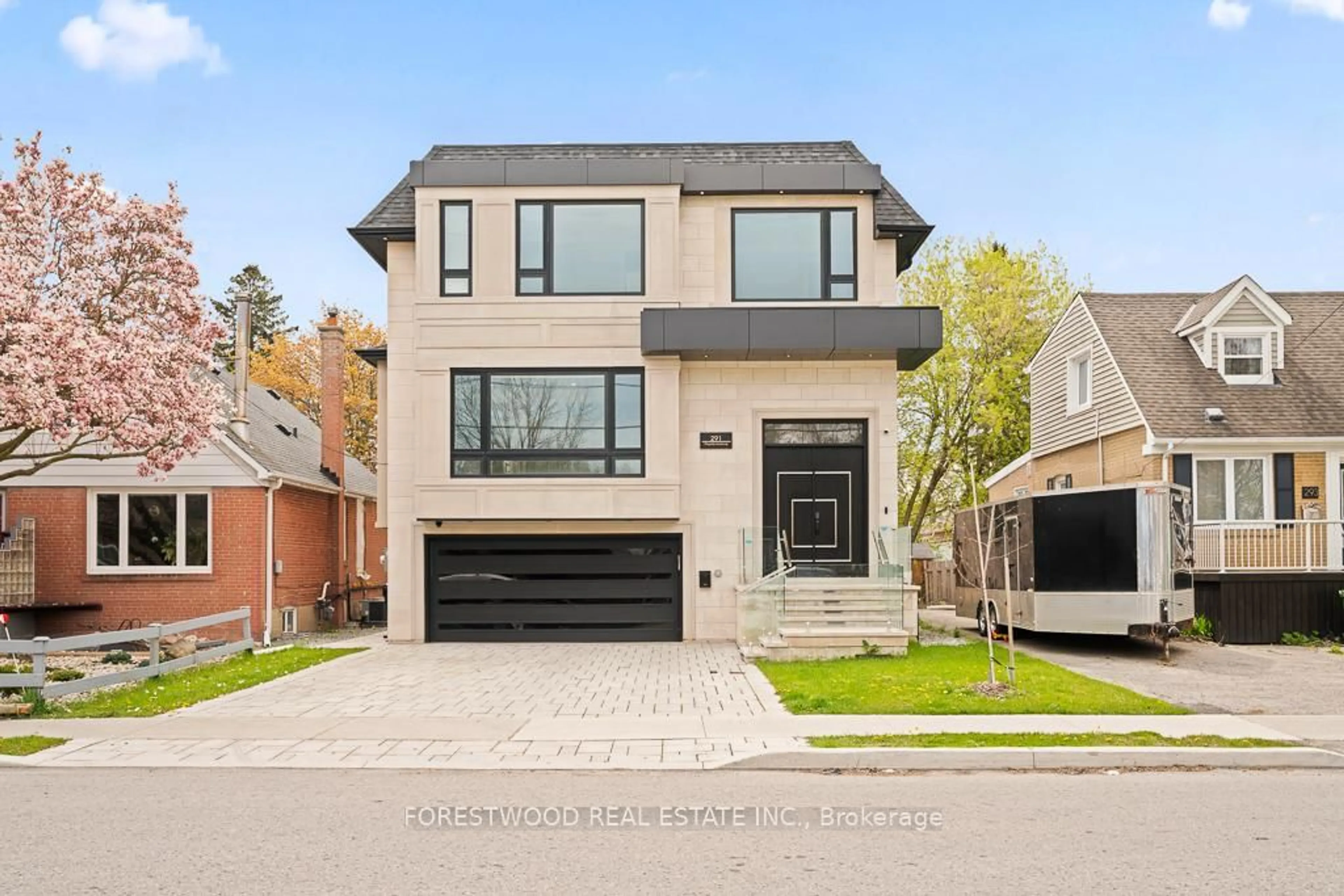 Home with brick exterior material, street for 291 Poyntz Ave, Toronto Ontario M2N 1J8