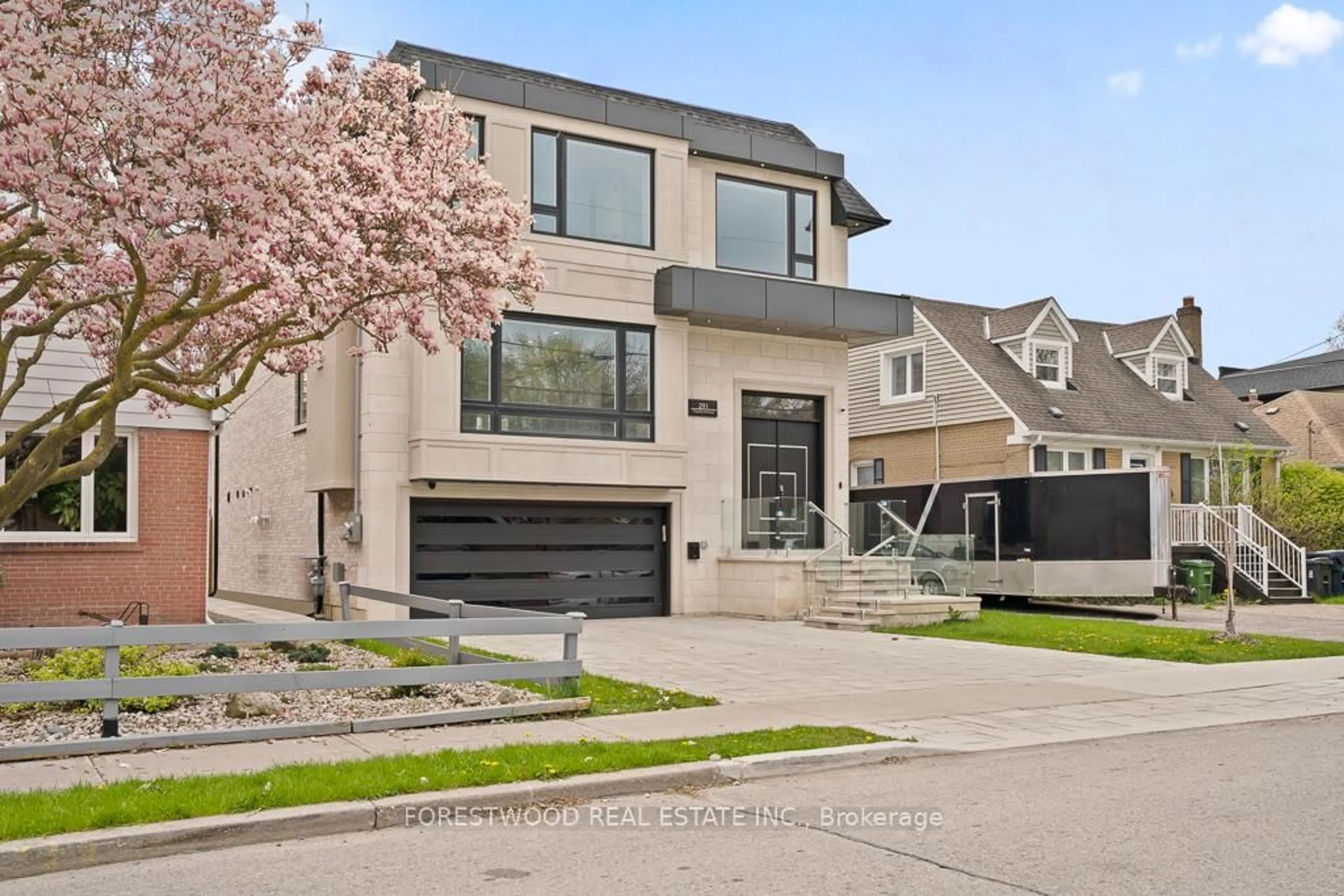 Home with brick exterior material, street for 291 Poyntz Ave, Toronto Ontario M2N 1J8