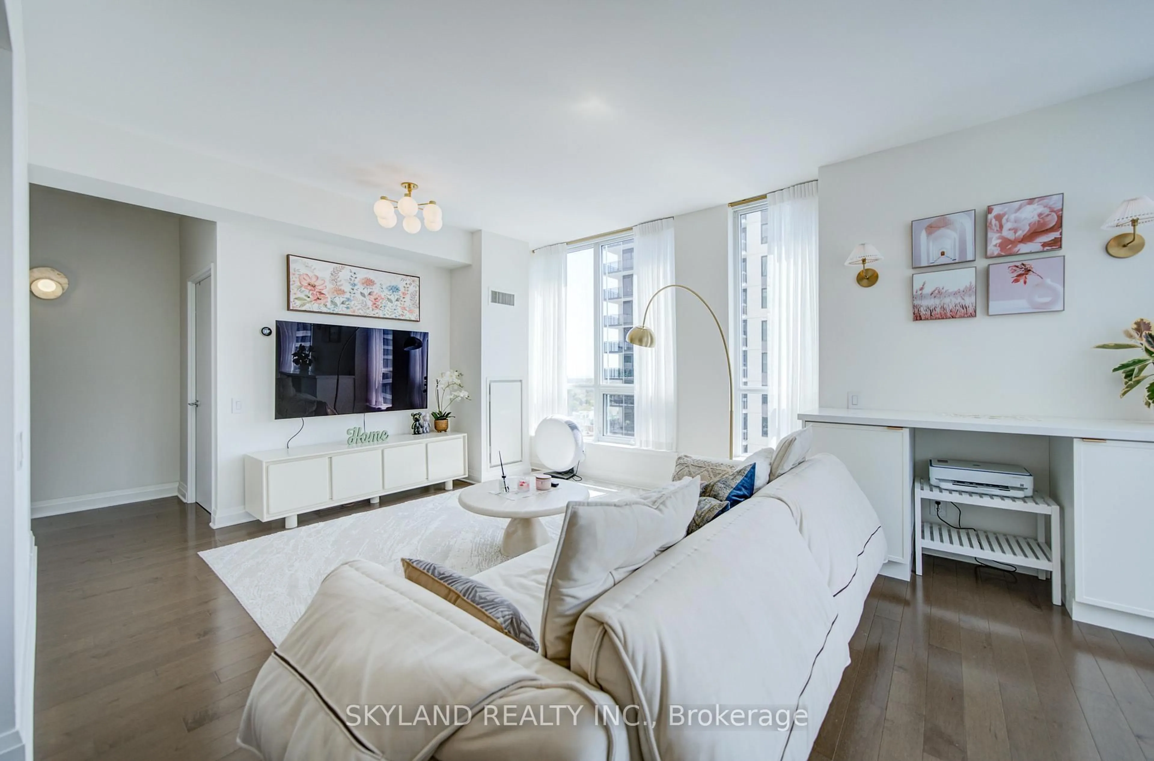 Living room with furniture, unknown for 83 Redpath Ave #1507, Toronto Ontario M4S 0A2