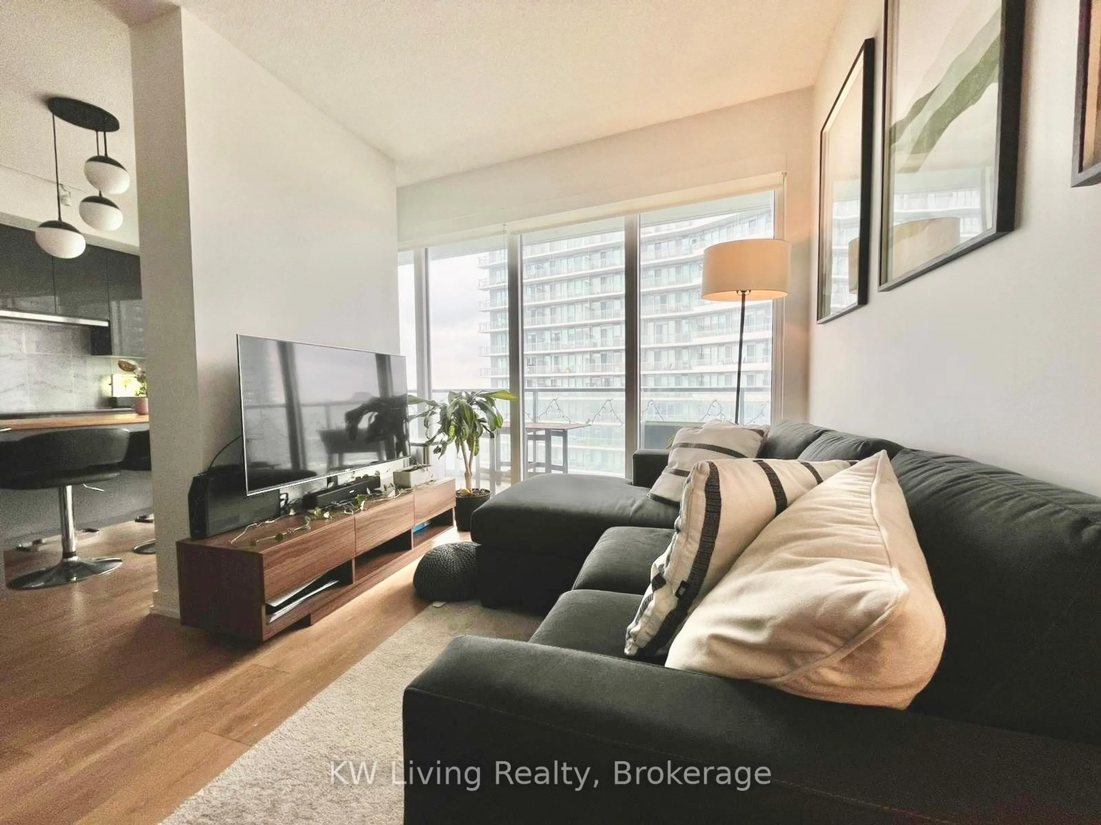 Living room with furniture, unknown for 117 McMahon Dr #1906, Toronto Ontario M2K 0E4