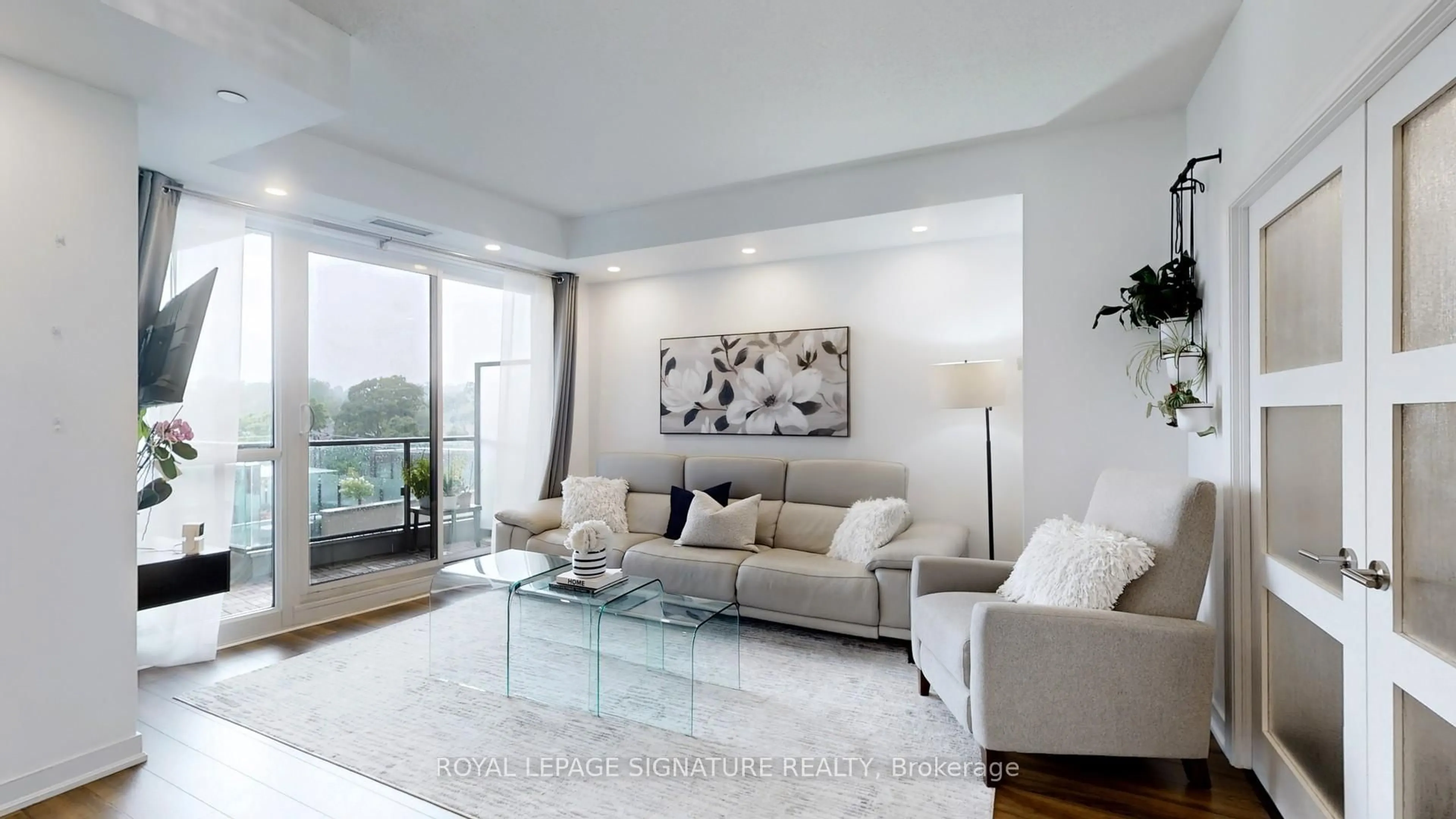Living room with furniture, unknown for 60 Berwick Ave #510, Toronto Ontario M5P 1H1