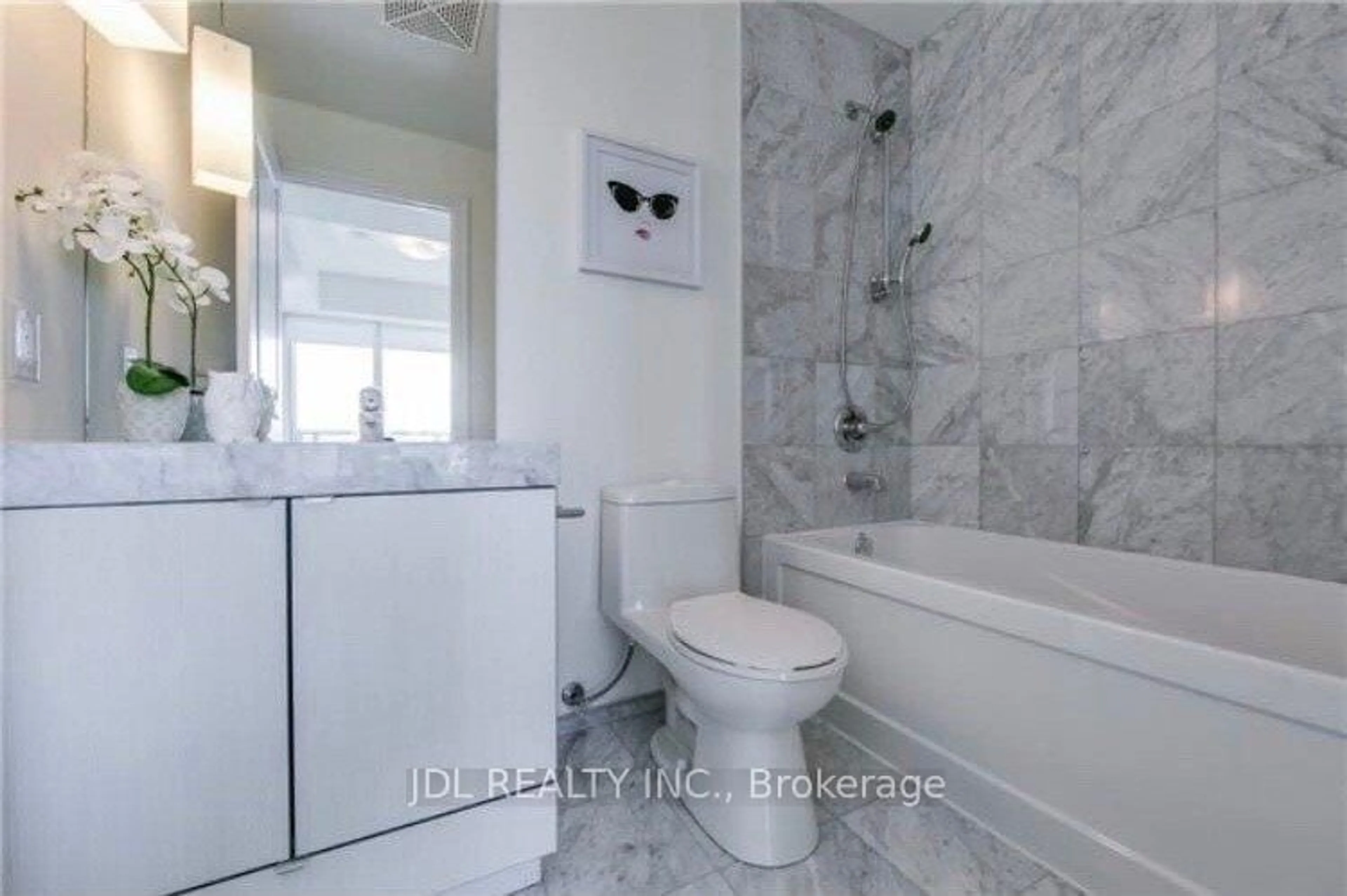 Standard bathroom, ceramic/tile floor for 8 The Esplanade #3511, Toronto Ontario M5E 0A6