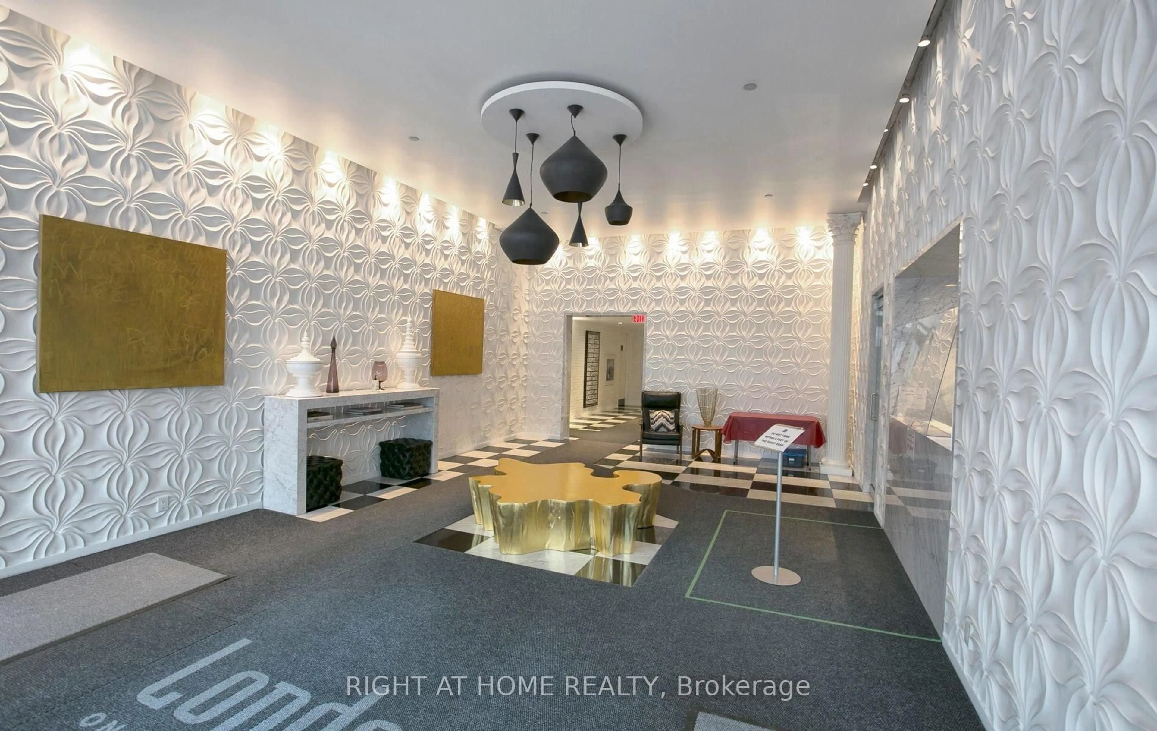 Lobby for 1 Scott St #1409, Toronto Ontario M5E 1A1