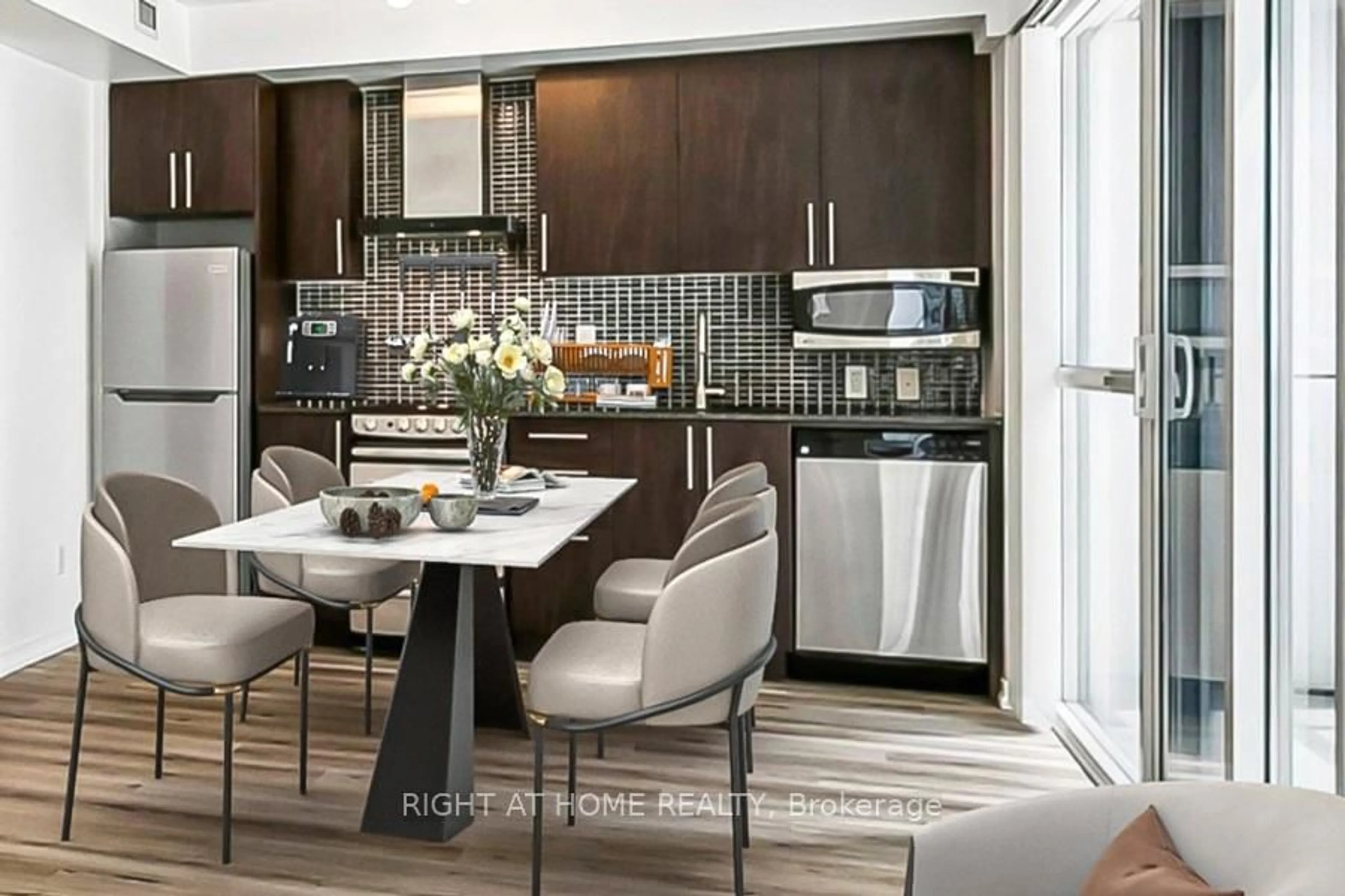 Contemporary kitchen, unknown for 352 FRONT St #506, Toronto Ontario M5V 0K3