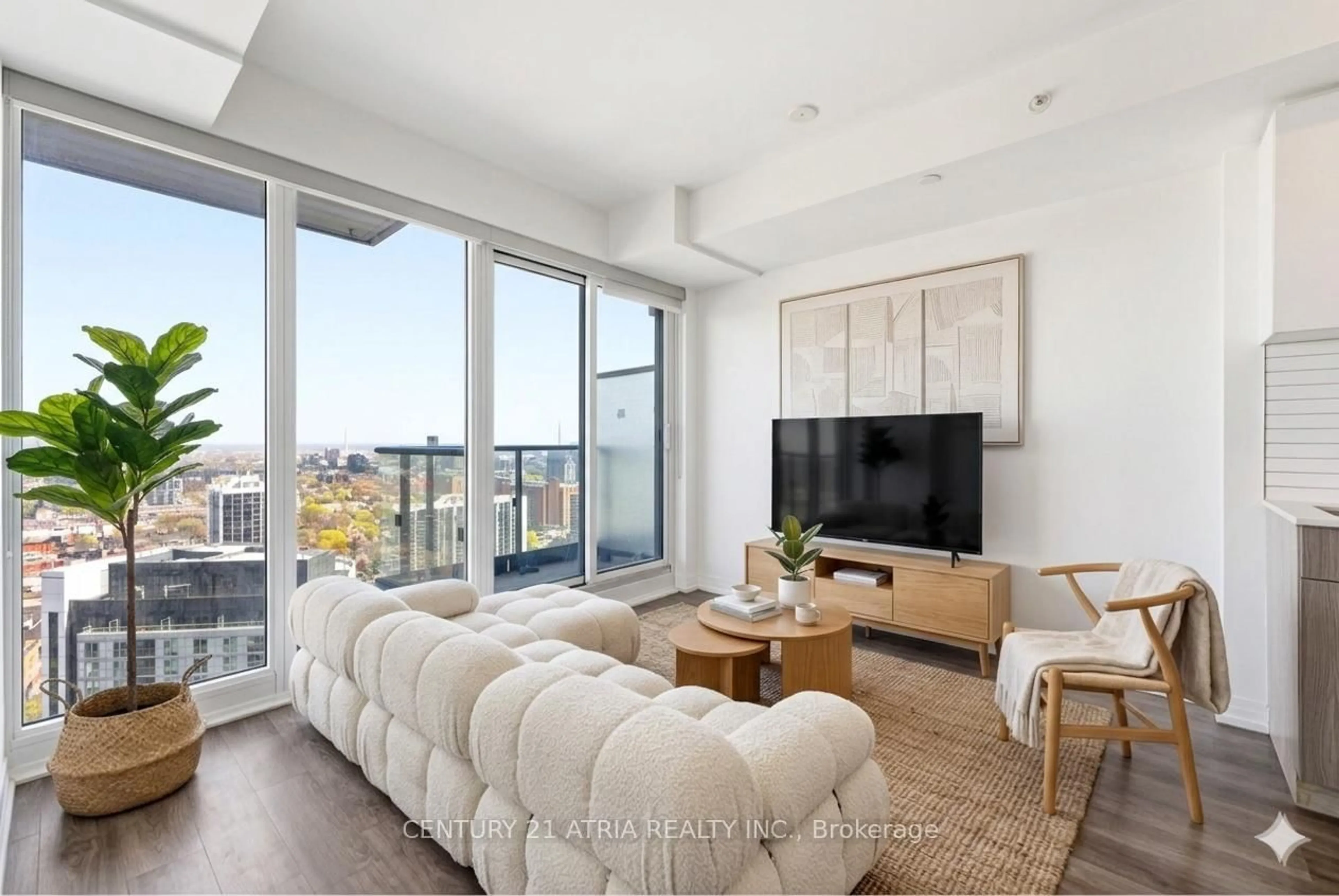 Living room with furniture, unknown for 251 Jarvis St #2901, Toronto Ontario M5B 0C3