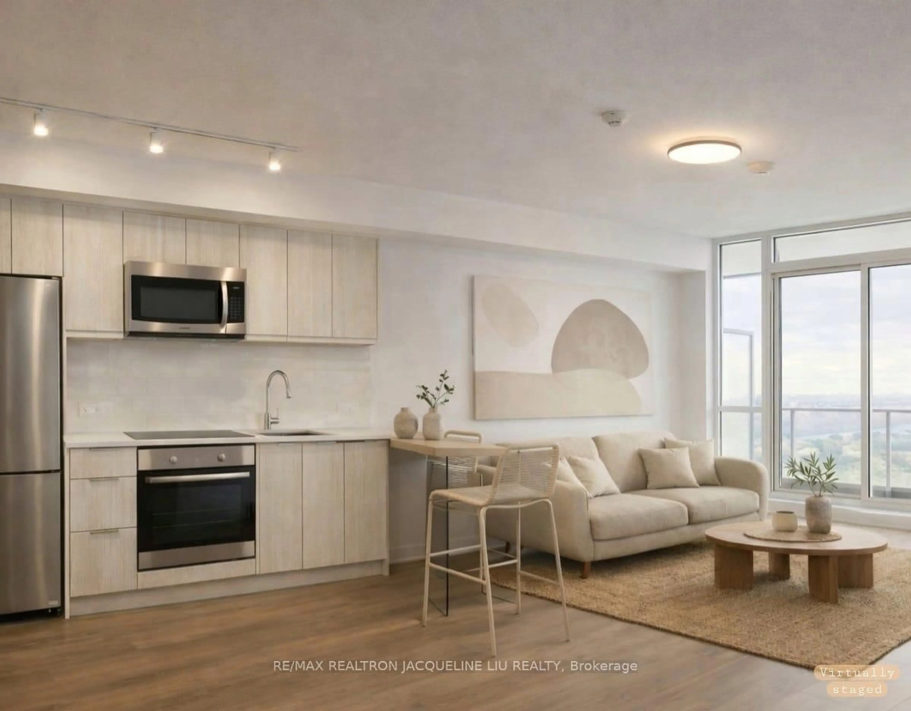 Open concept kitchen, unknown for 38 Forest Manor Rd #1309, Toronto Ontario M2J 0H4