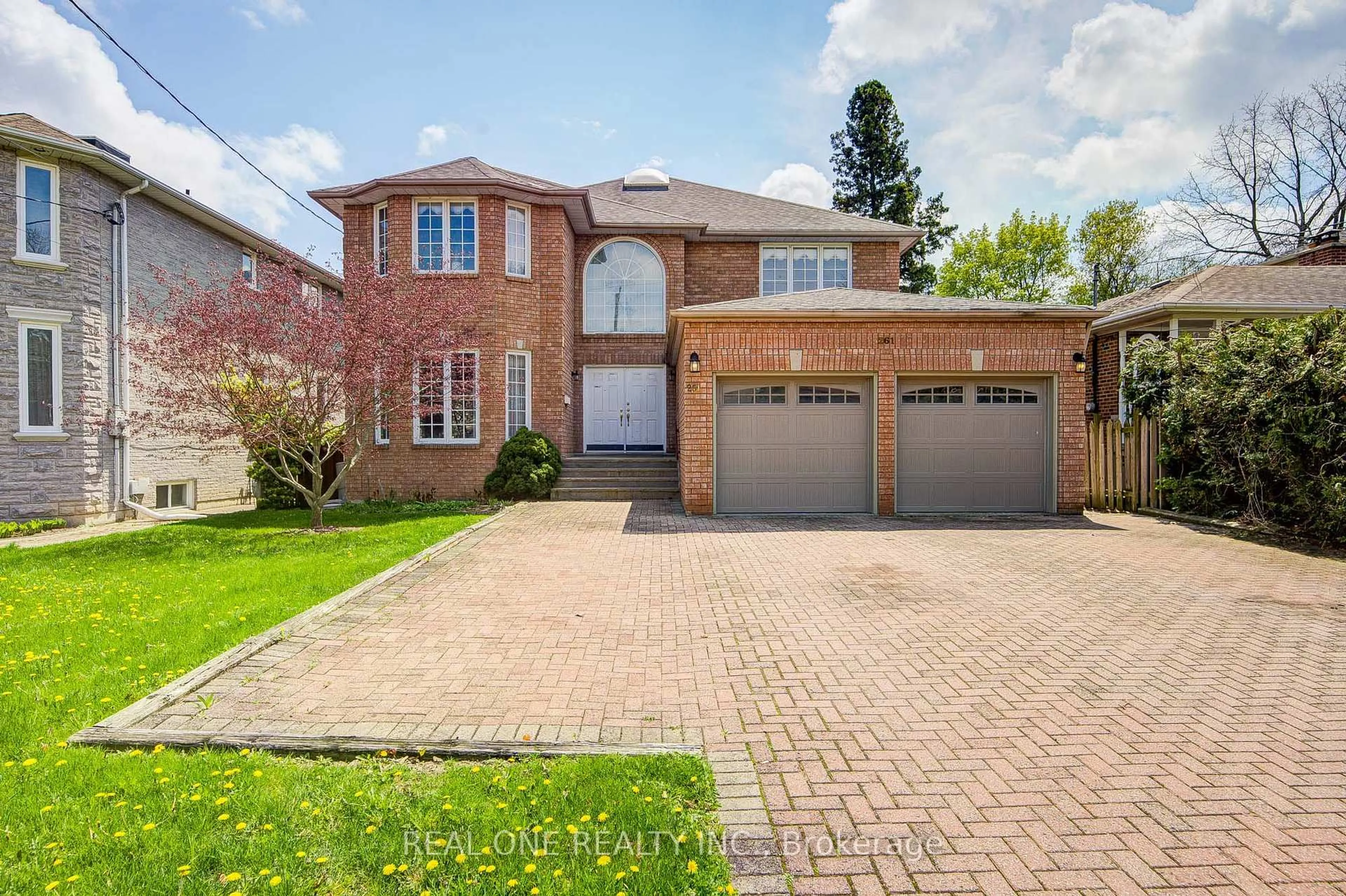 Home with brick exterior material, street for 261 Mckee Ave, Toronto Ontario M2N 4E2