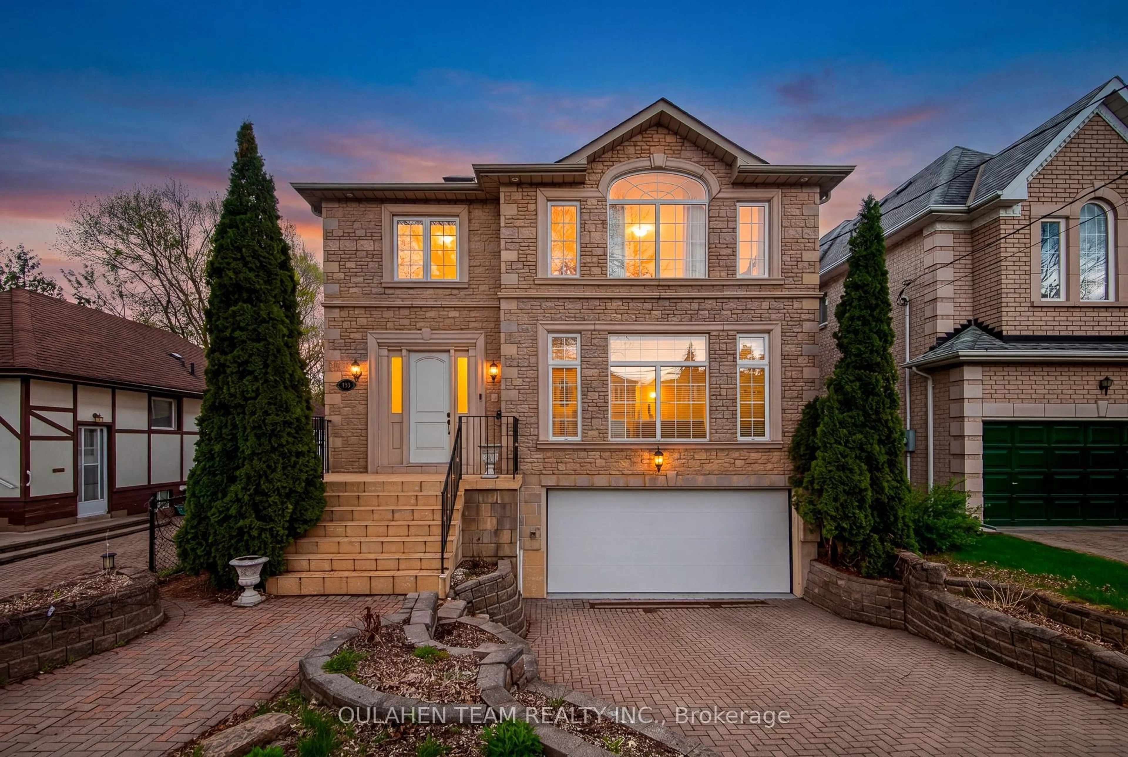 Home with brick exterior material, street for 133 Spring Garden Ave, Toronto Ontario M2N 3G6