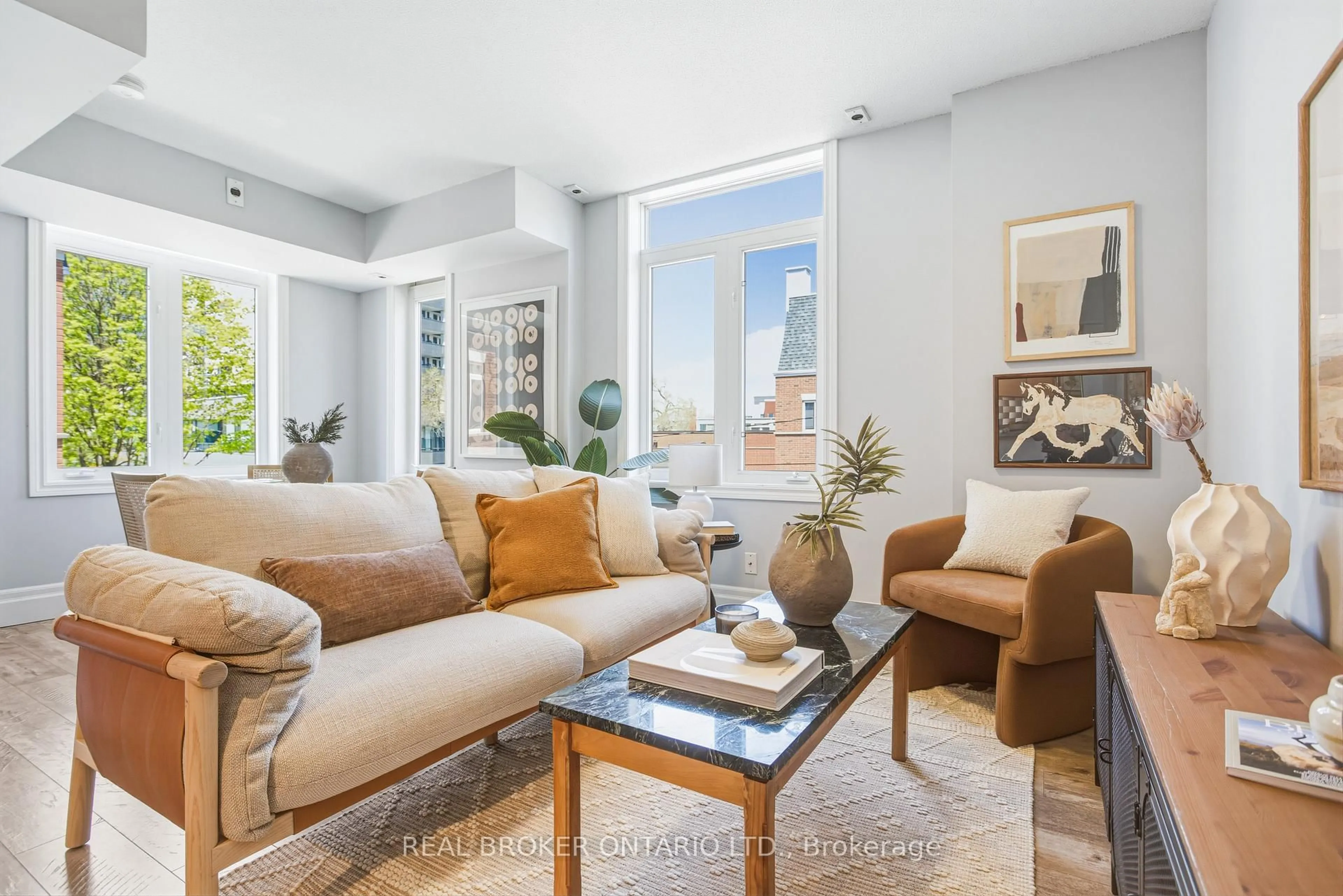 Living room with furniture, unknown for 31 Sudbury St #3103, Toronto Ontario M6J 3W6