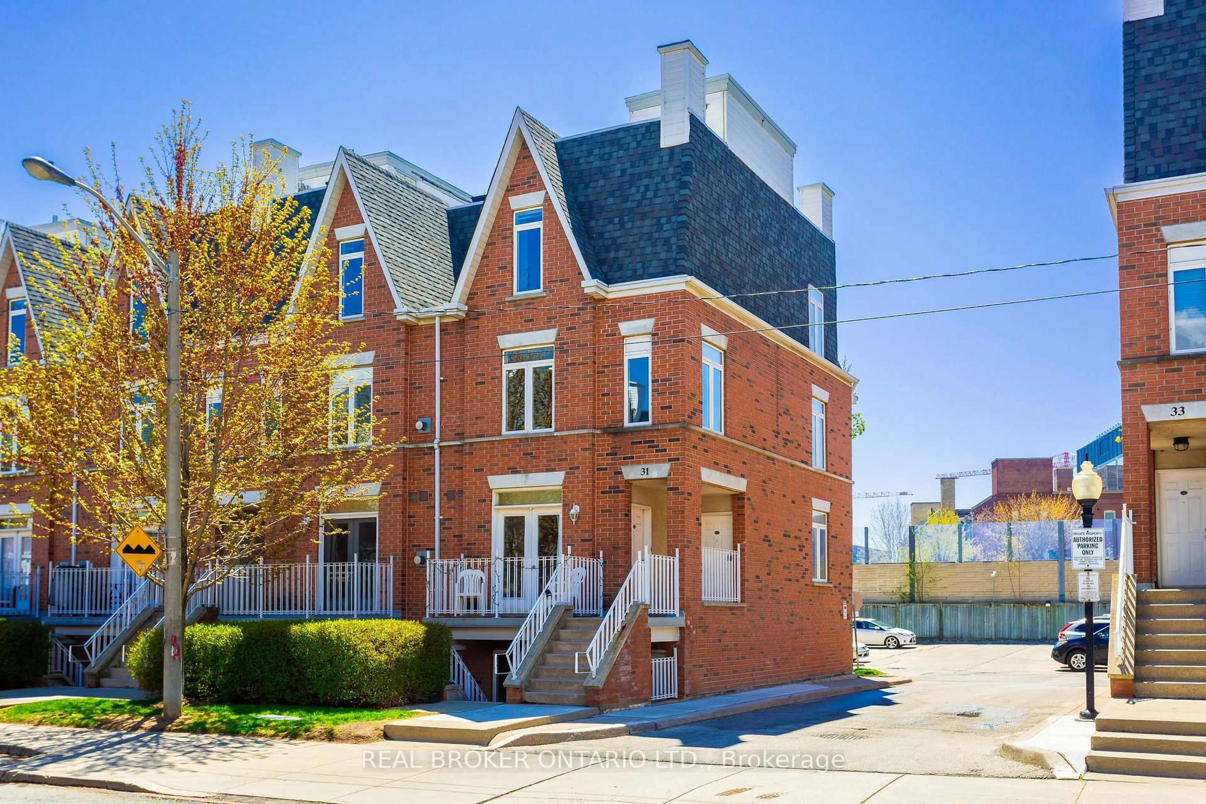 Home with brick exterior material, street for 31 Sudbury St #3103, Toronto Ontario M6J 3W6
