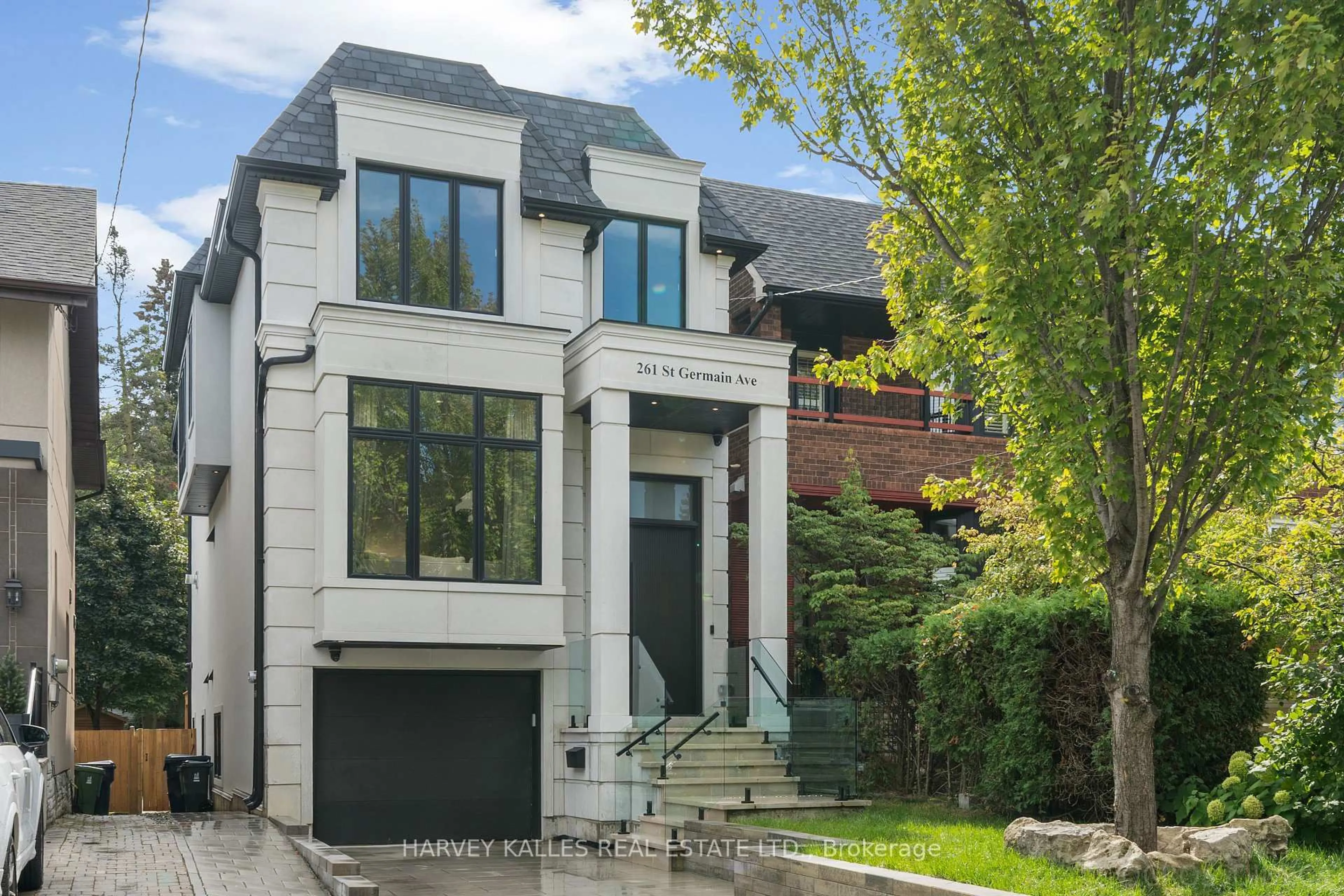 Home with brick exterior material, street for 261 St Germain Ave, Toronto Ontario M5M 1W4
