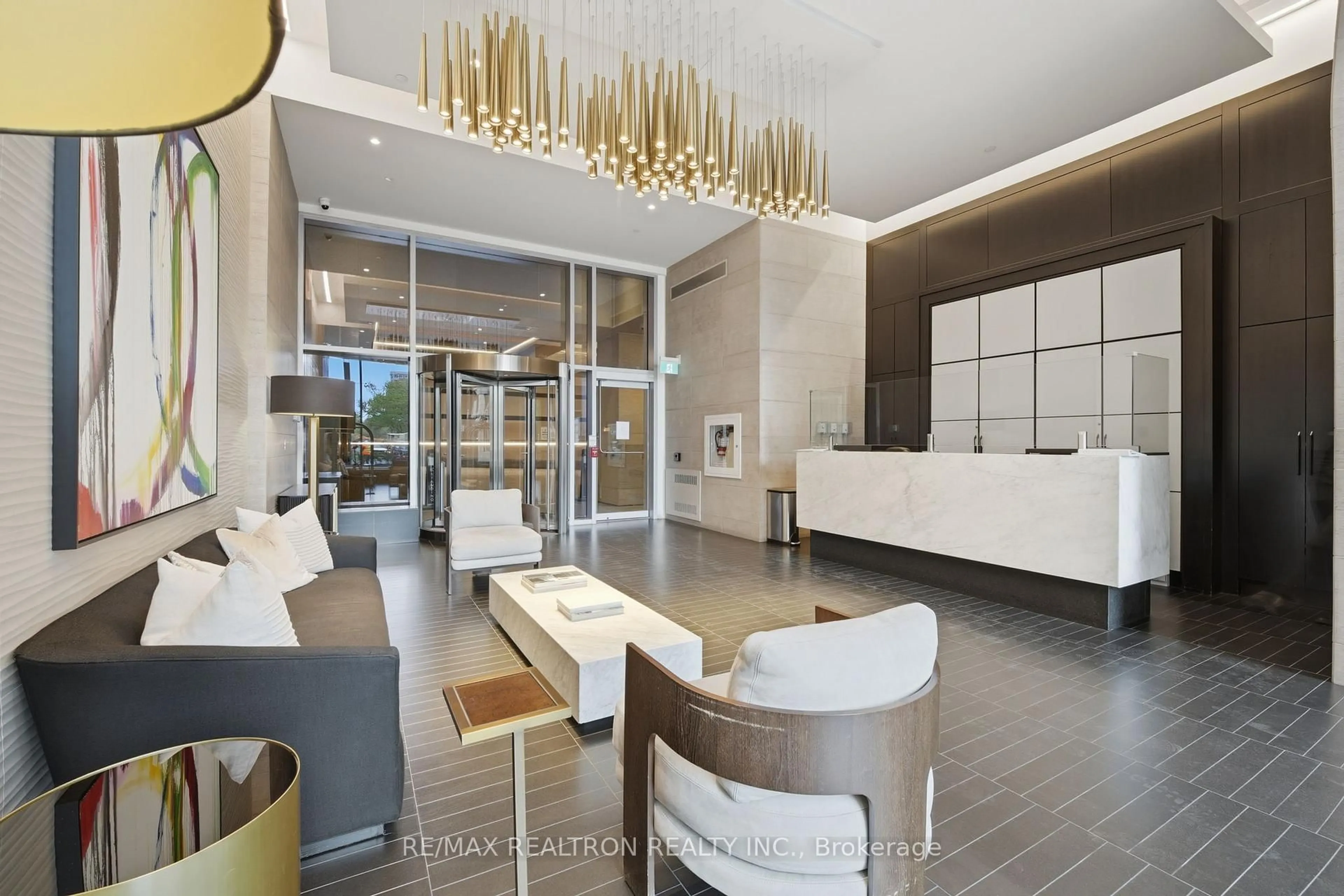 Lobby for 188 Cumberland St #1501, Toronto Ontario M5R 0B6