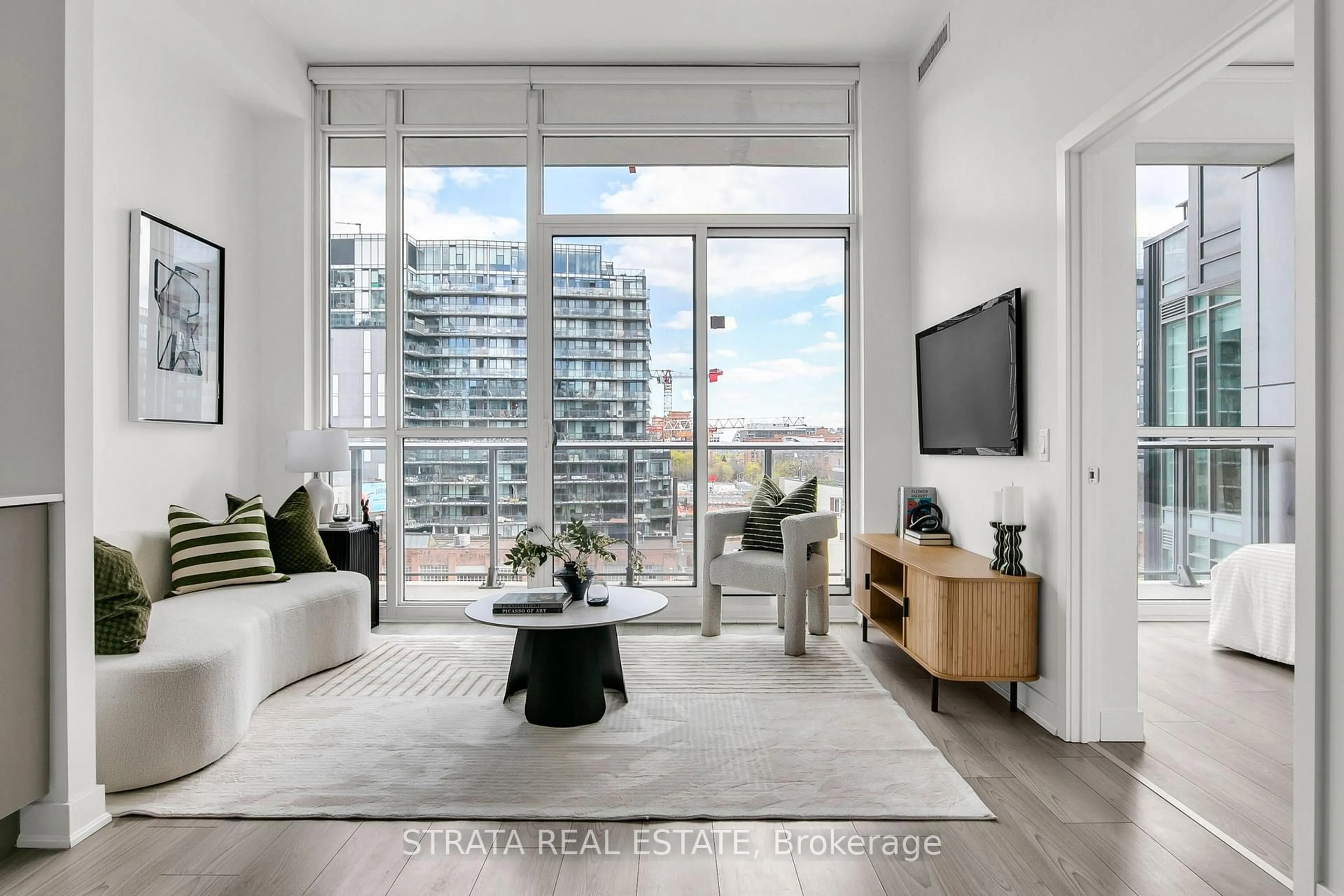 Living room with furniture, unknown for 120 Parliament St #616, Toronto Ontario M5A 0N6
