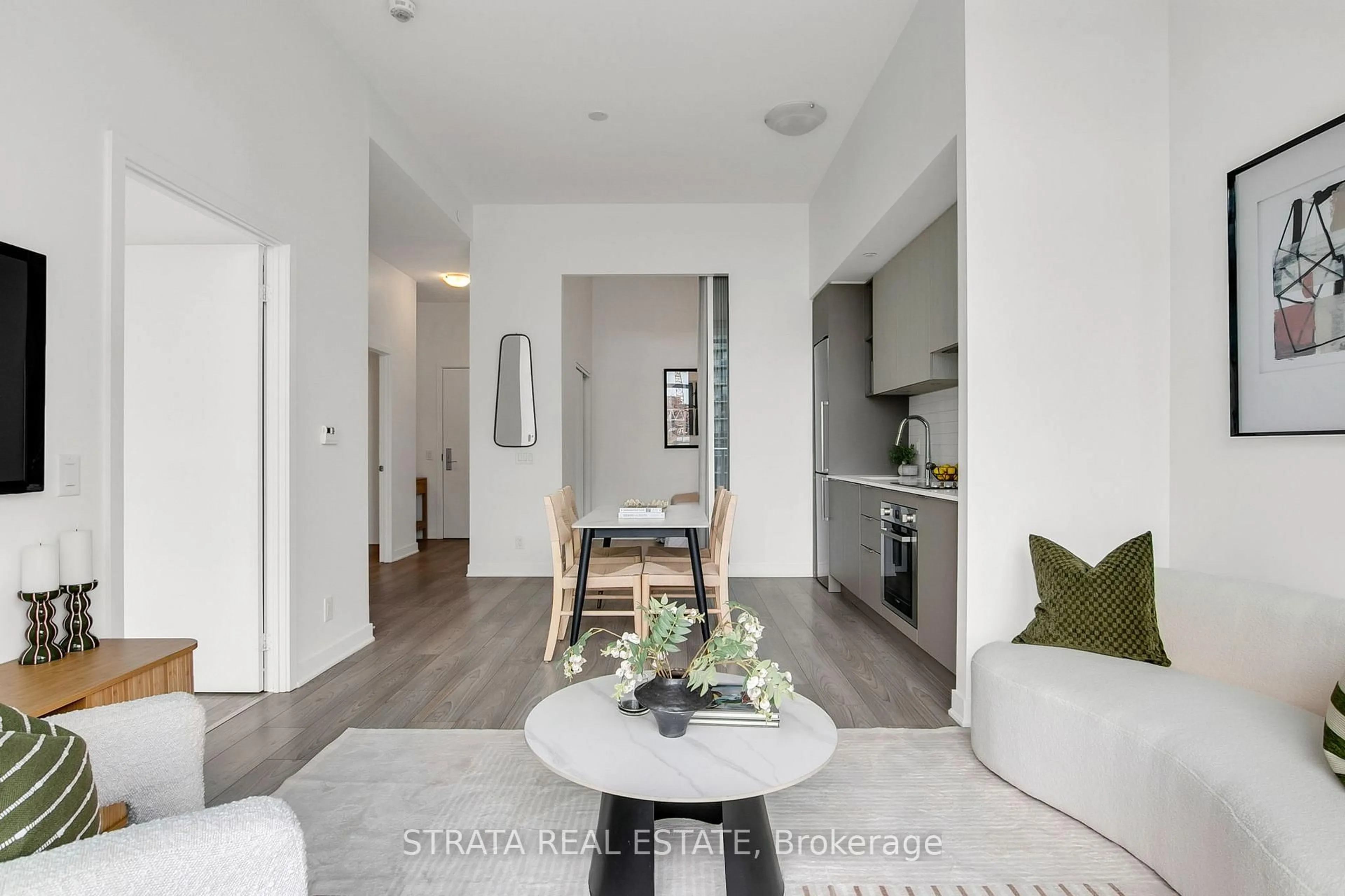 Living room with furniture, unknown for 120 Parliament St #616, Toronto Ontario M5A 0N6