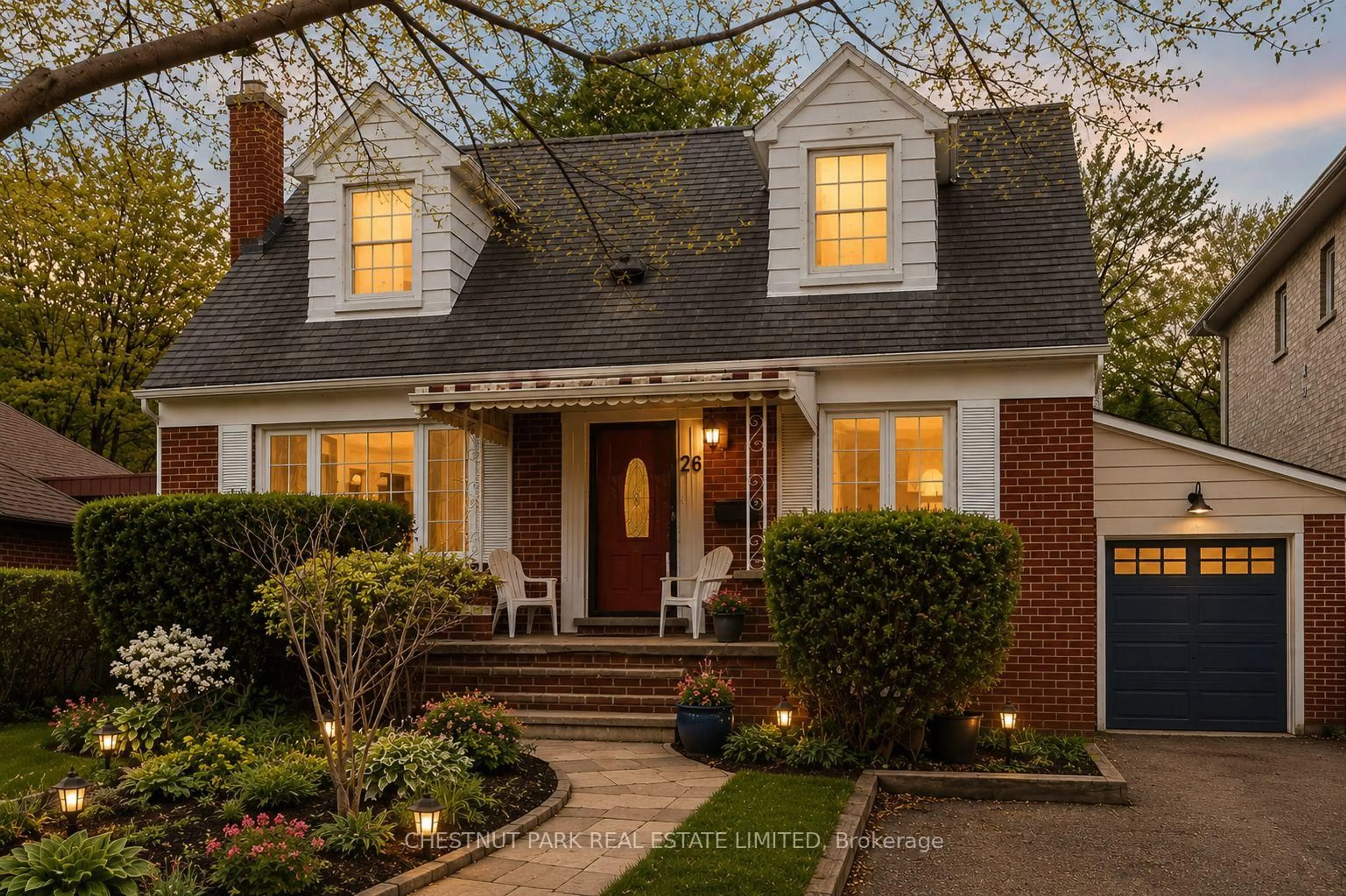 Home with brick exterior material, street for 26 Roberta Dr, Toronto Ontario M6A 2J5