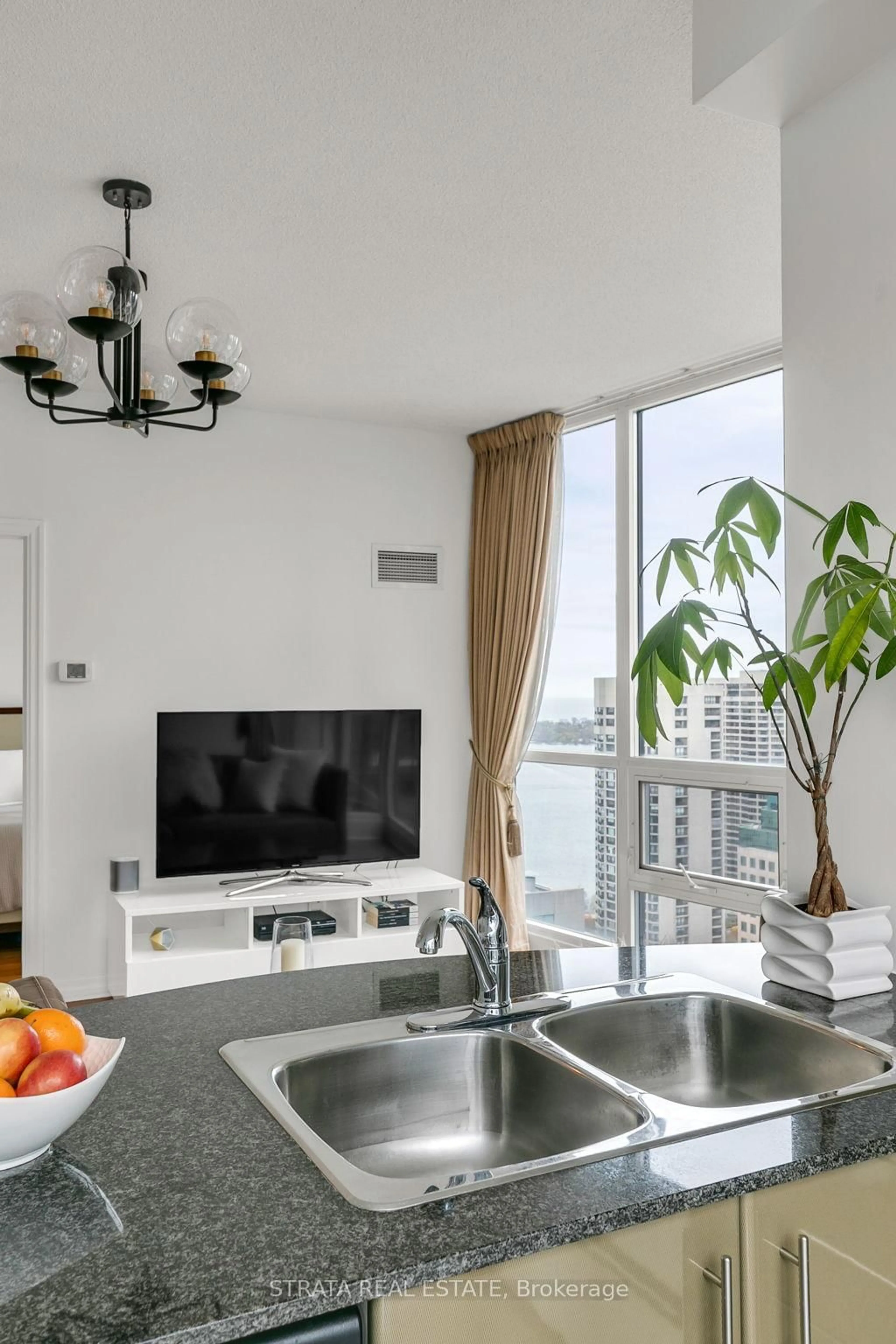 Living room with furniture, unknown for 16 Yonge St #3602, Toronto Ontario M5E 2A1