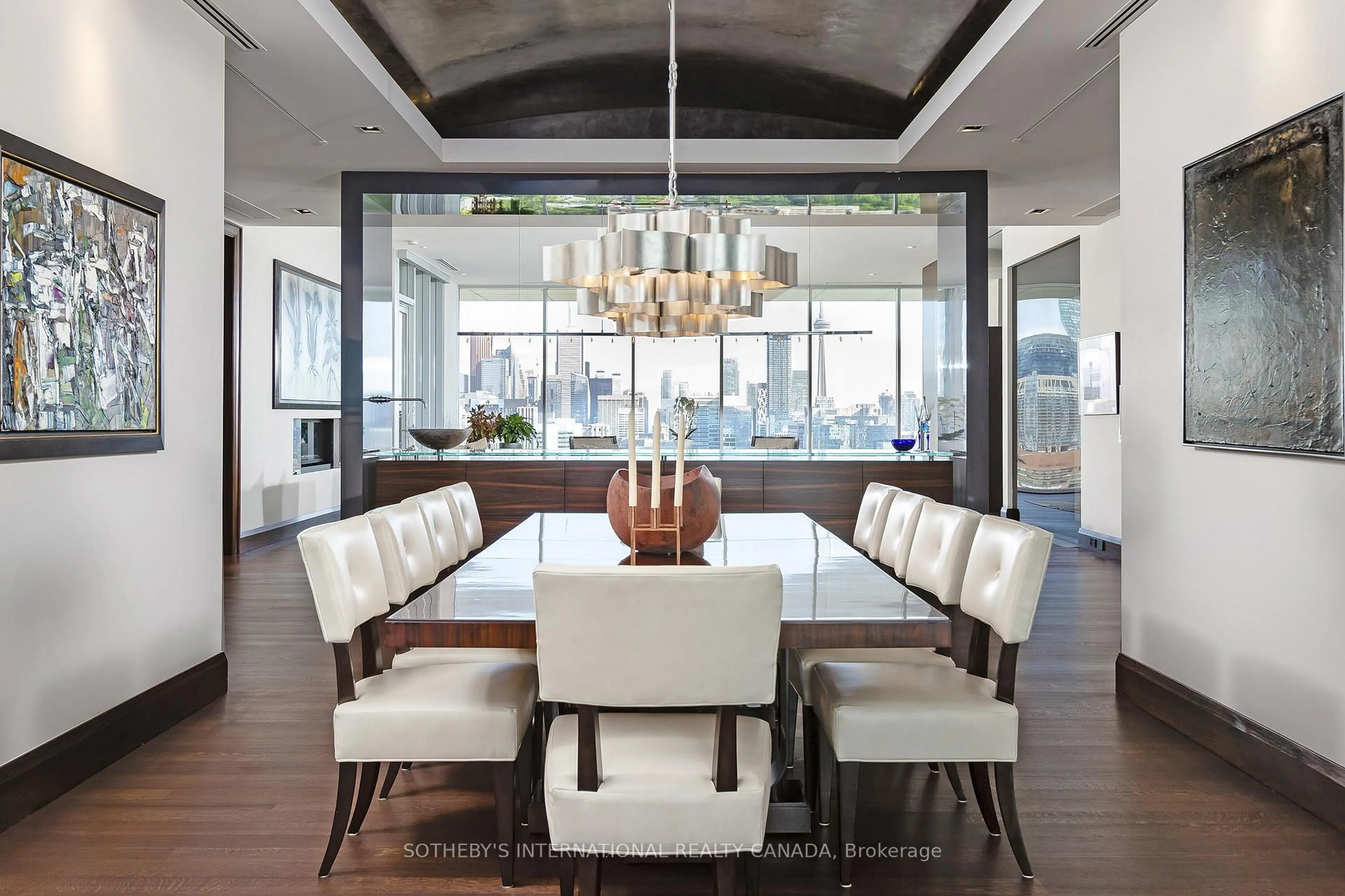 Dining room, unknown for 155 Cumberland St #1700, Toronto Ontario M5R 1A2