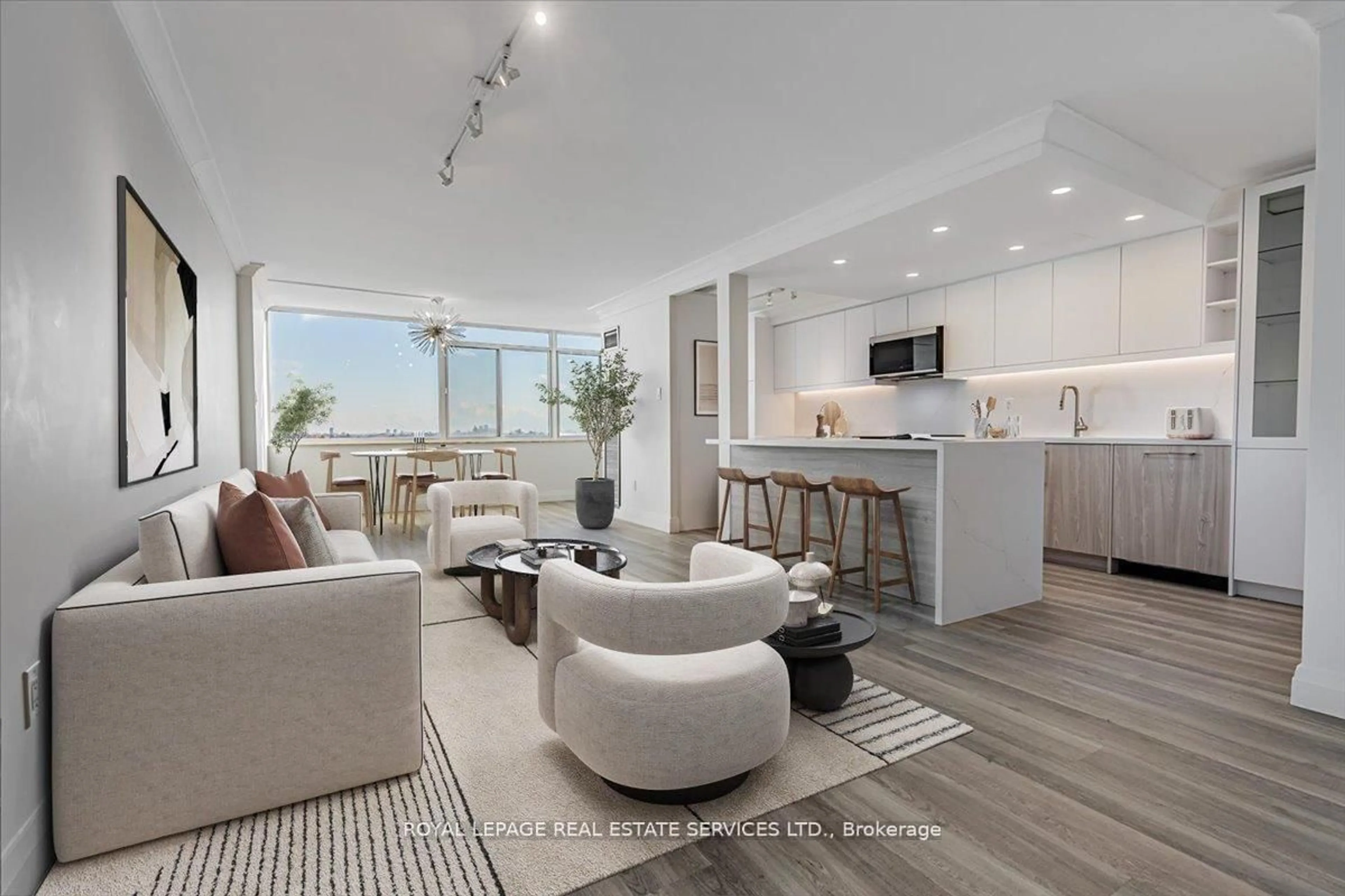 Open concept kitchen, unknown for 3000 Bathurst St #706, Toronto Ontario M6B 3B4
